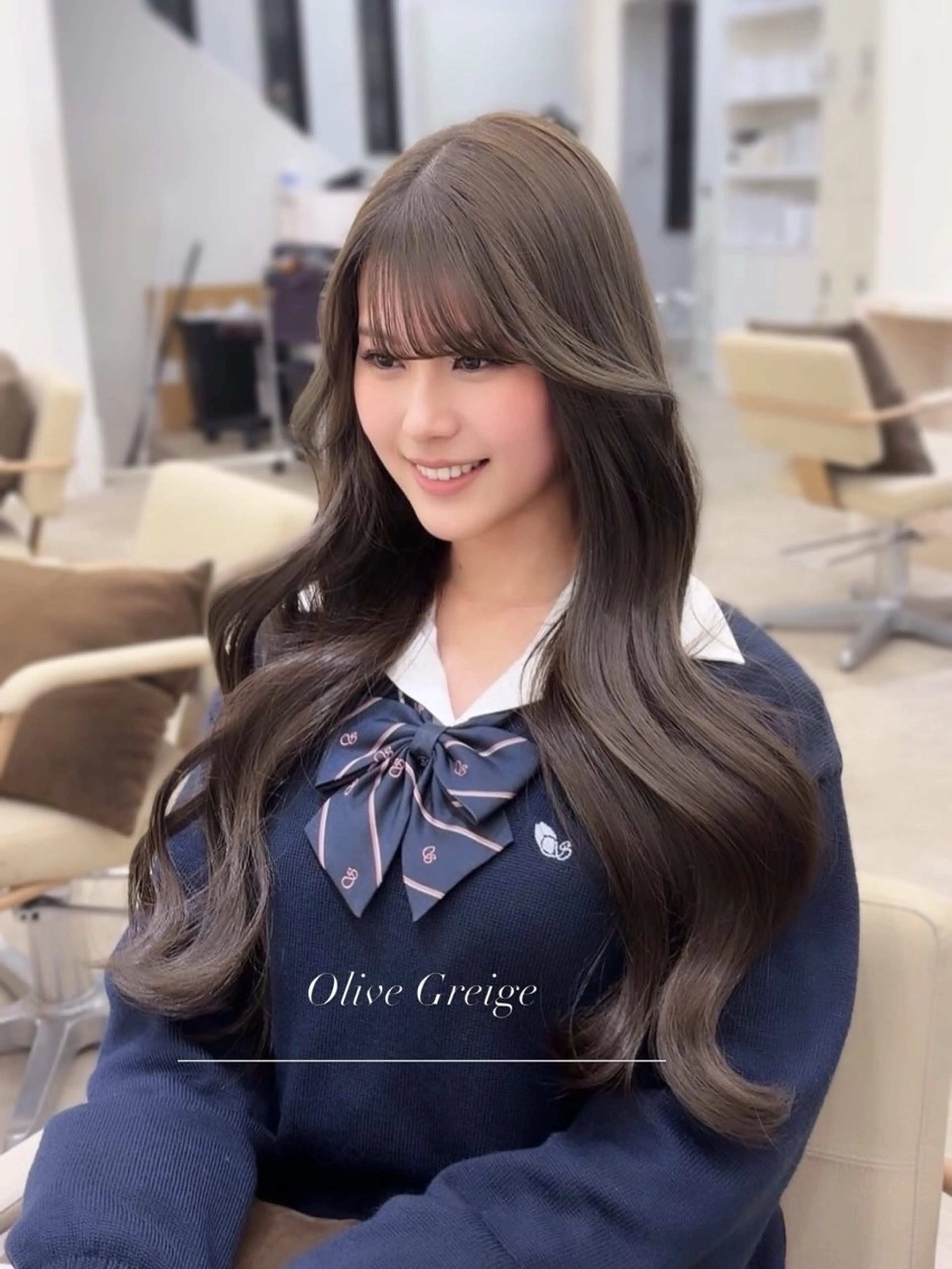 ロング カラー ヘアカラー Core　山下 このはのヘアスタイル