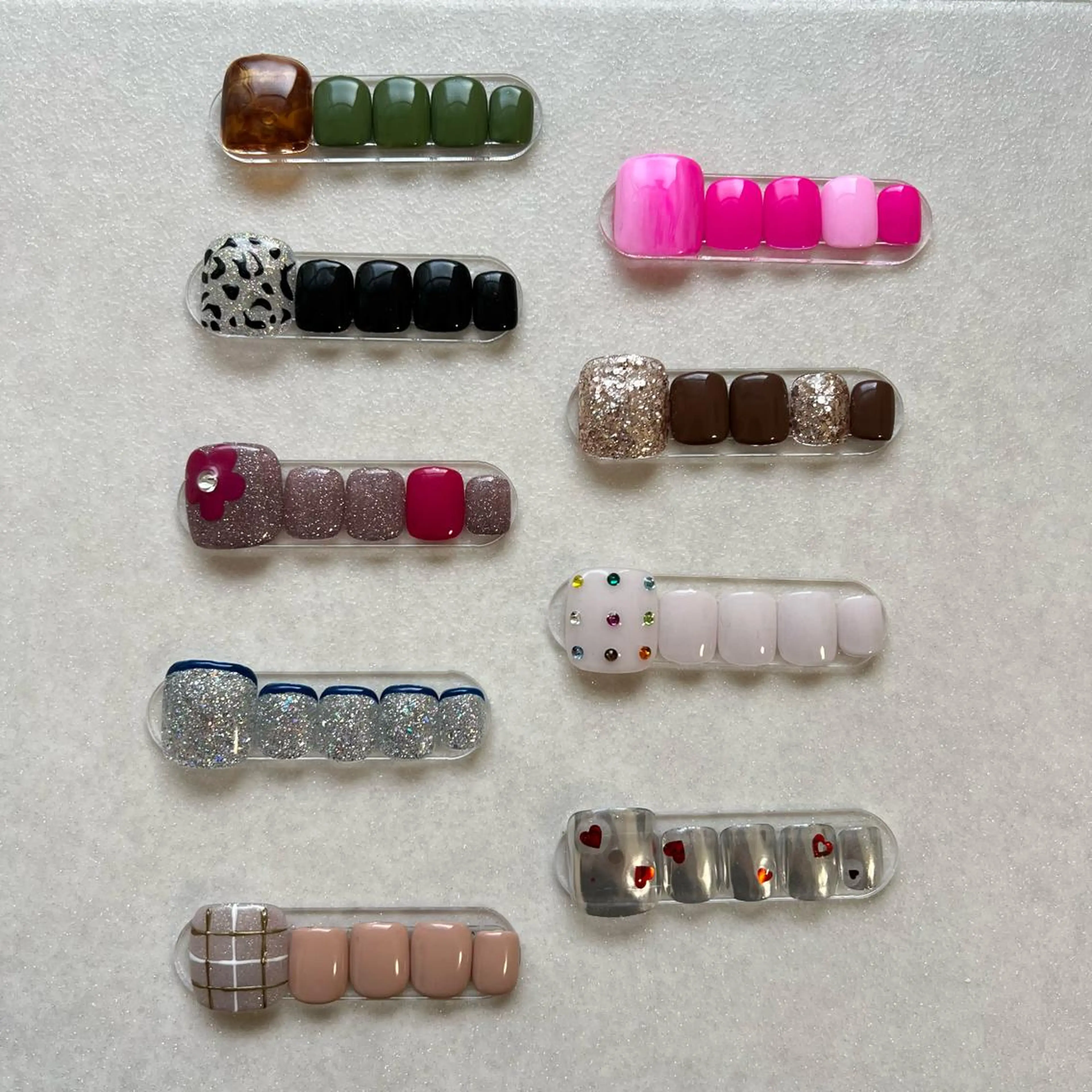 〜Footジェル〜　定額A（フットバス＋オフ込み）【ご新規様限定　¥1100オフ】定額Aデザインから選んで頂きますの写真