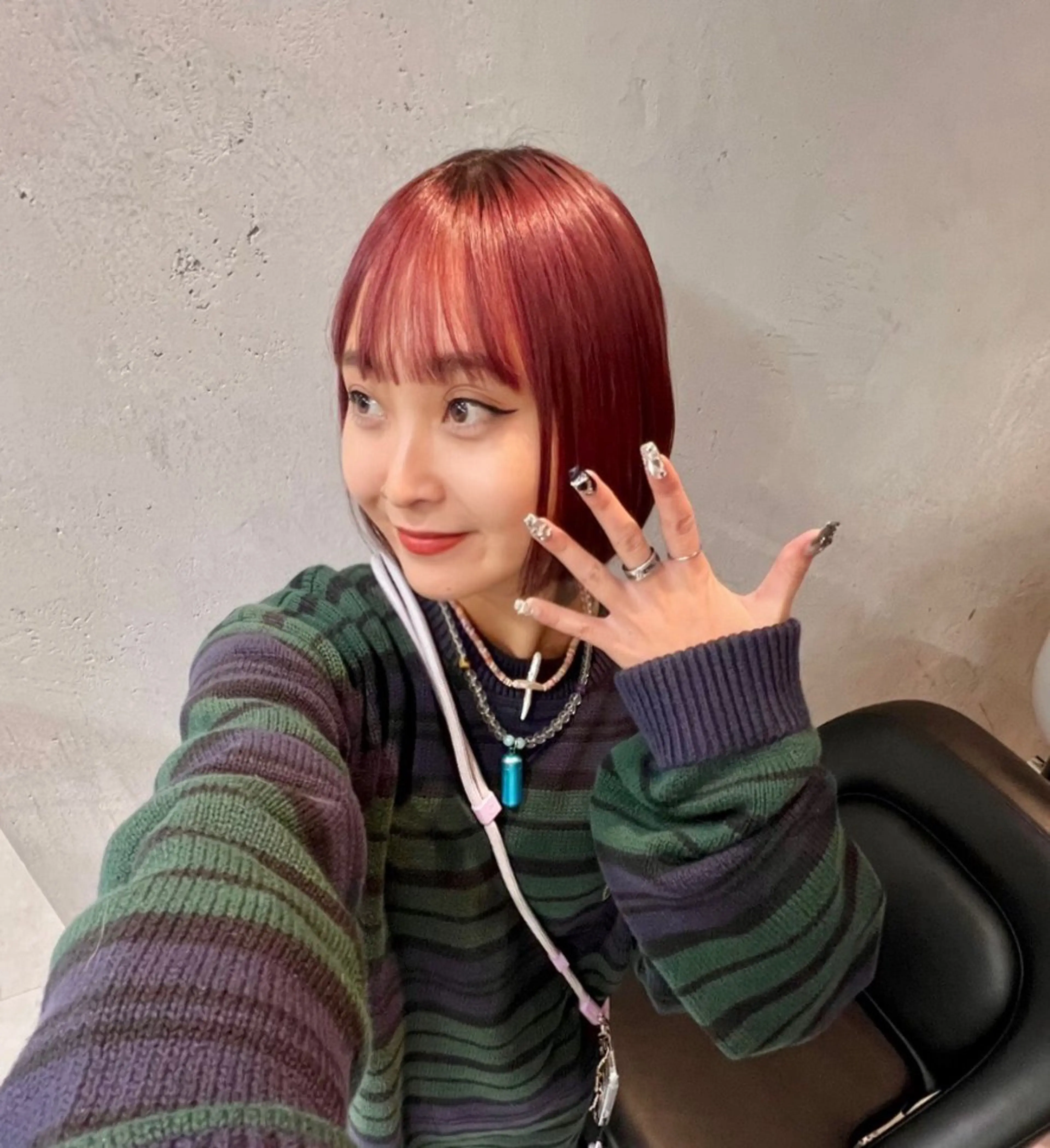 ショート カラー カット ヘアカラー トリートメント 宮永 智香のヘアスタイル