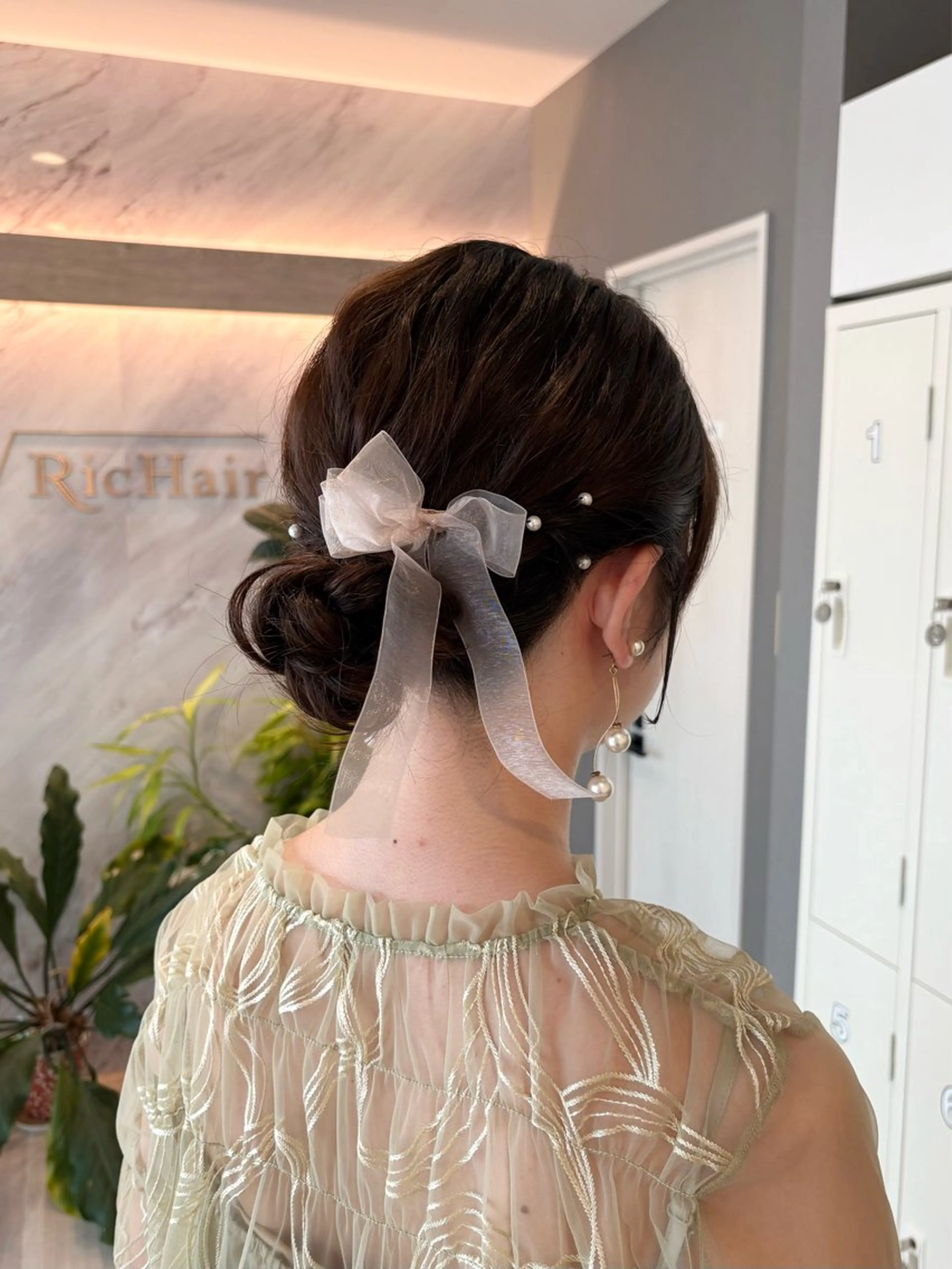 ヘアアレンジ ヘアセット 暖色カラー／ ヘアセット🌛櫻井舞のヘアスタイル