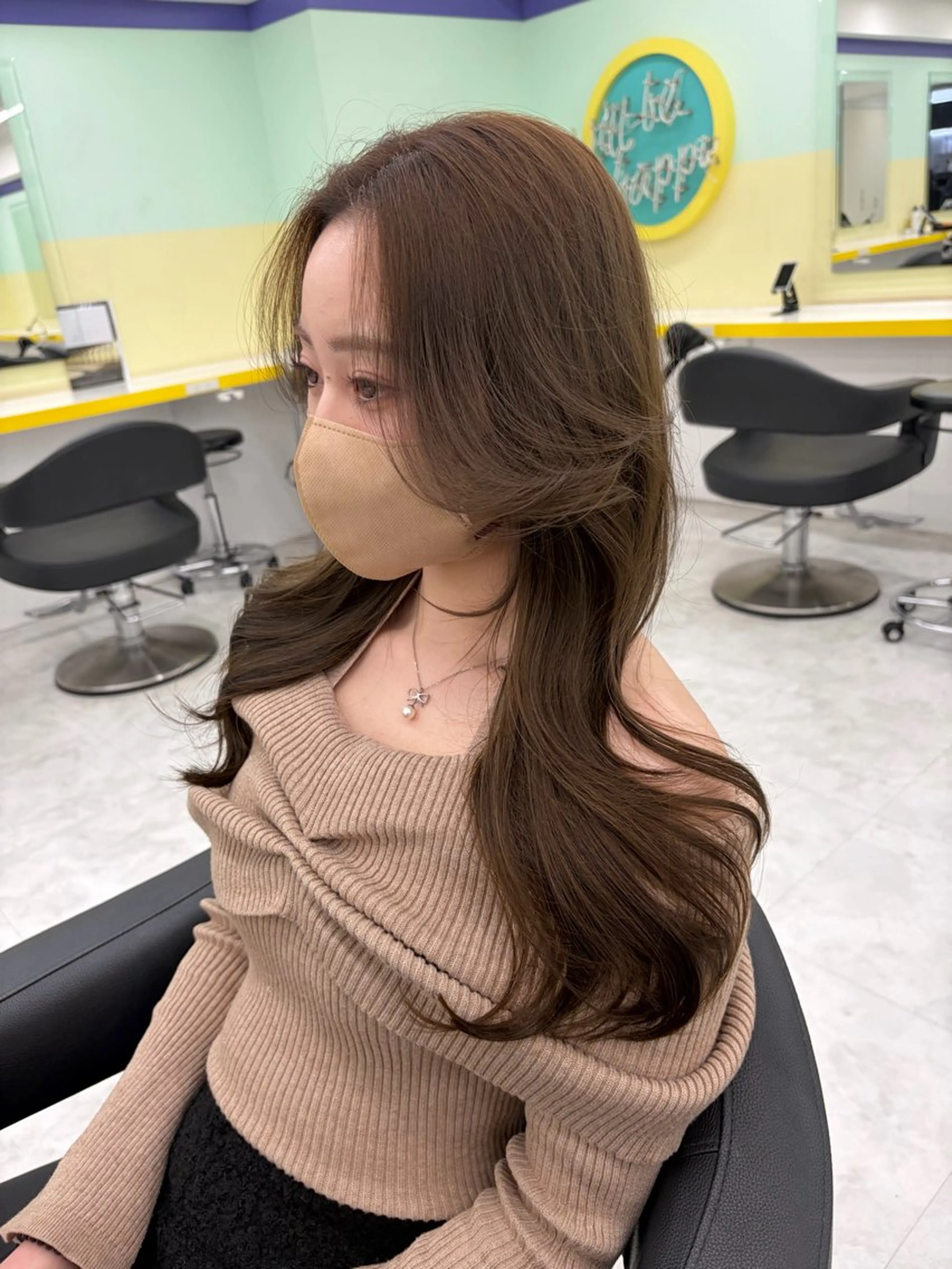 ロング カラー レイヤー/韓国❣️ 髪質改善/亘紘輝のヘアスタイル