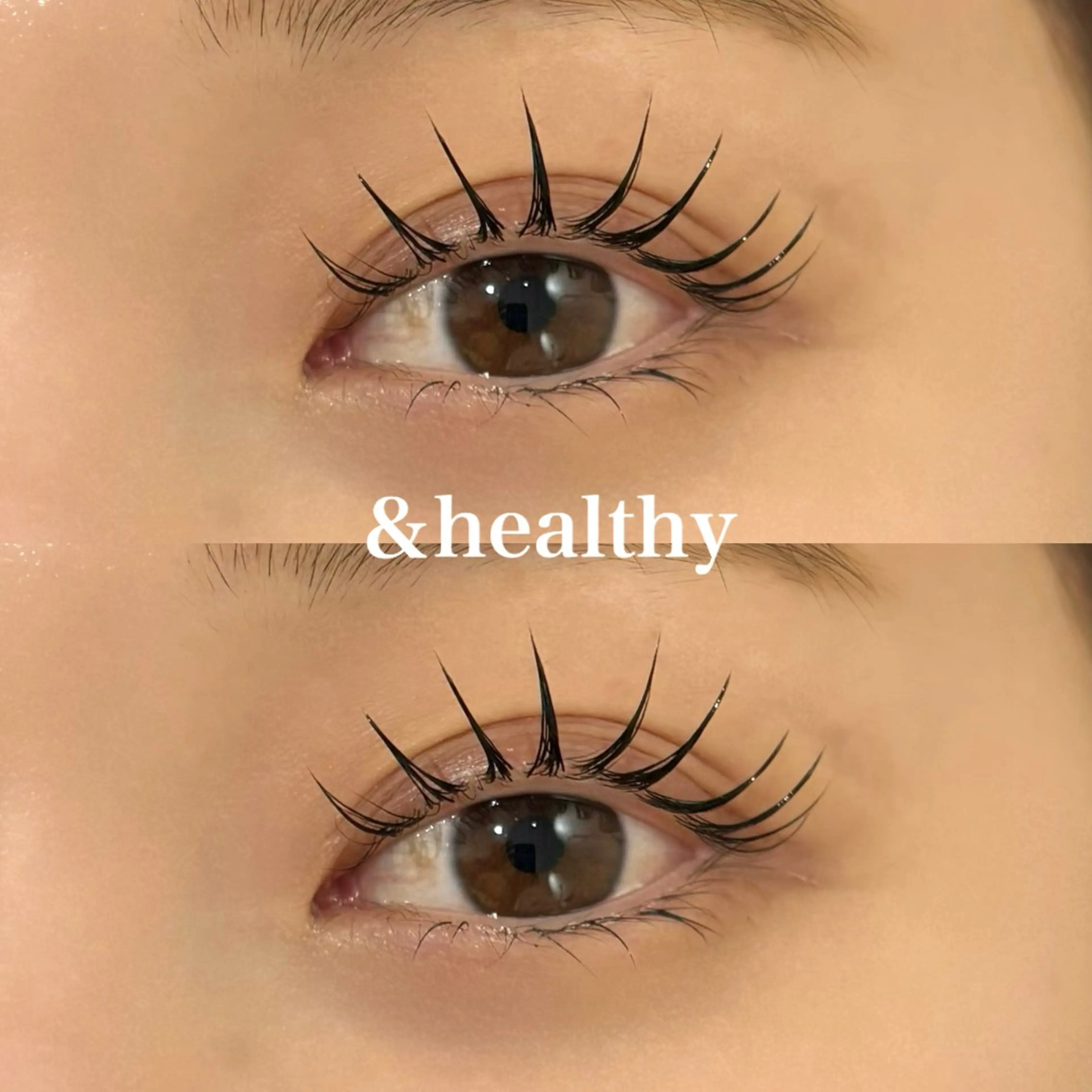 𓊆ㅤ＆healthy￤アンドヘルシー𓊇LEDフラットラッシュ100本まで×パーマ🎀の写真