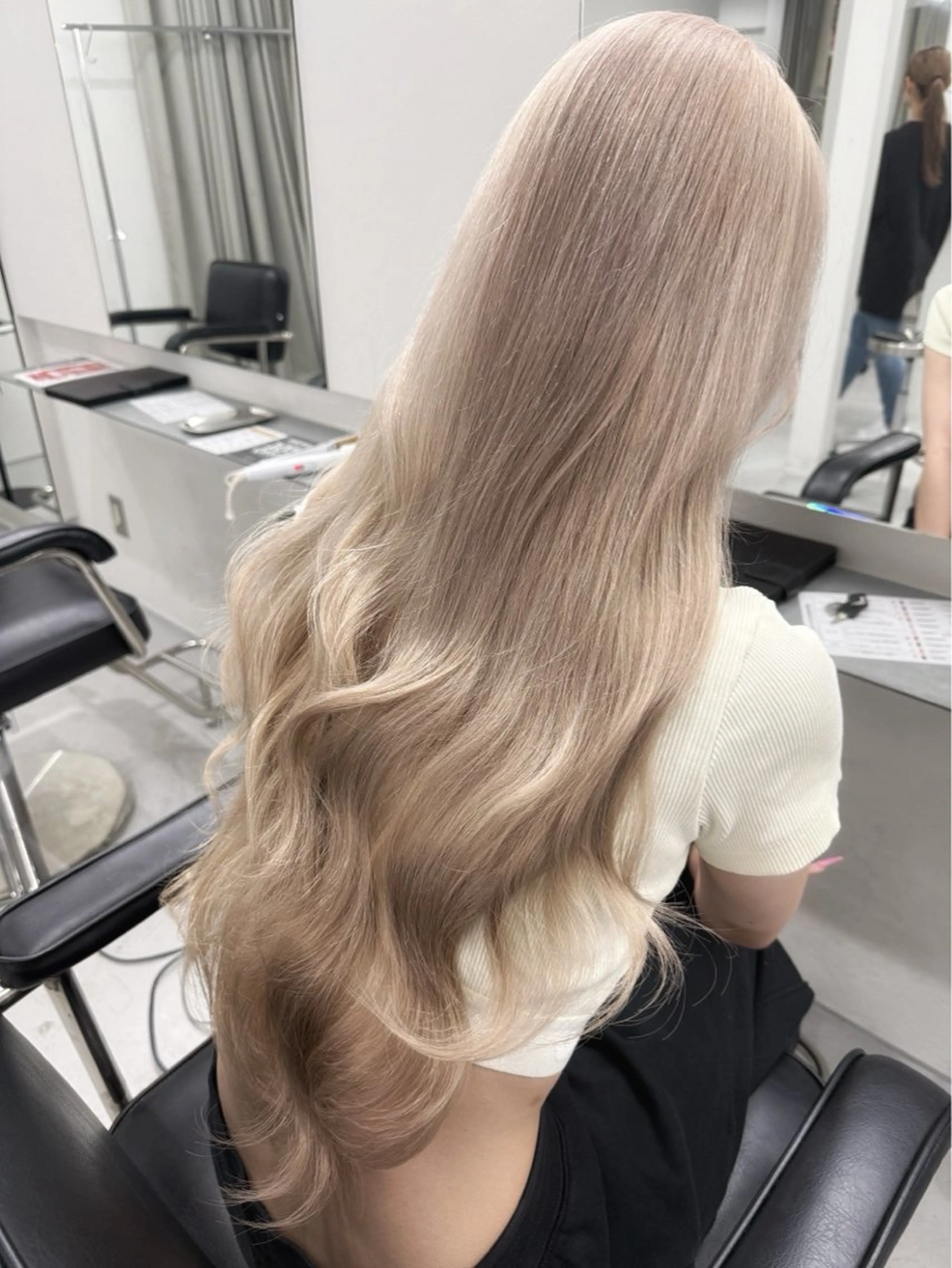 ロング カラー カラーモデル募集中/ 新潟万代/ミユウ🩵のヘアスタイル