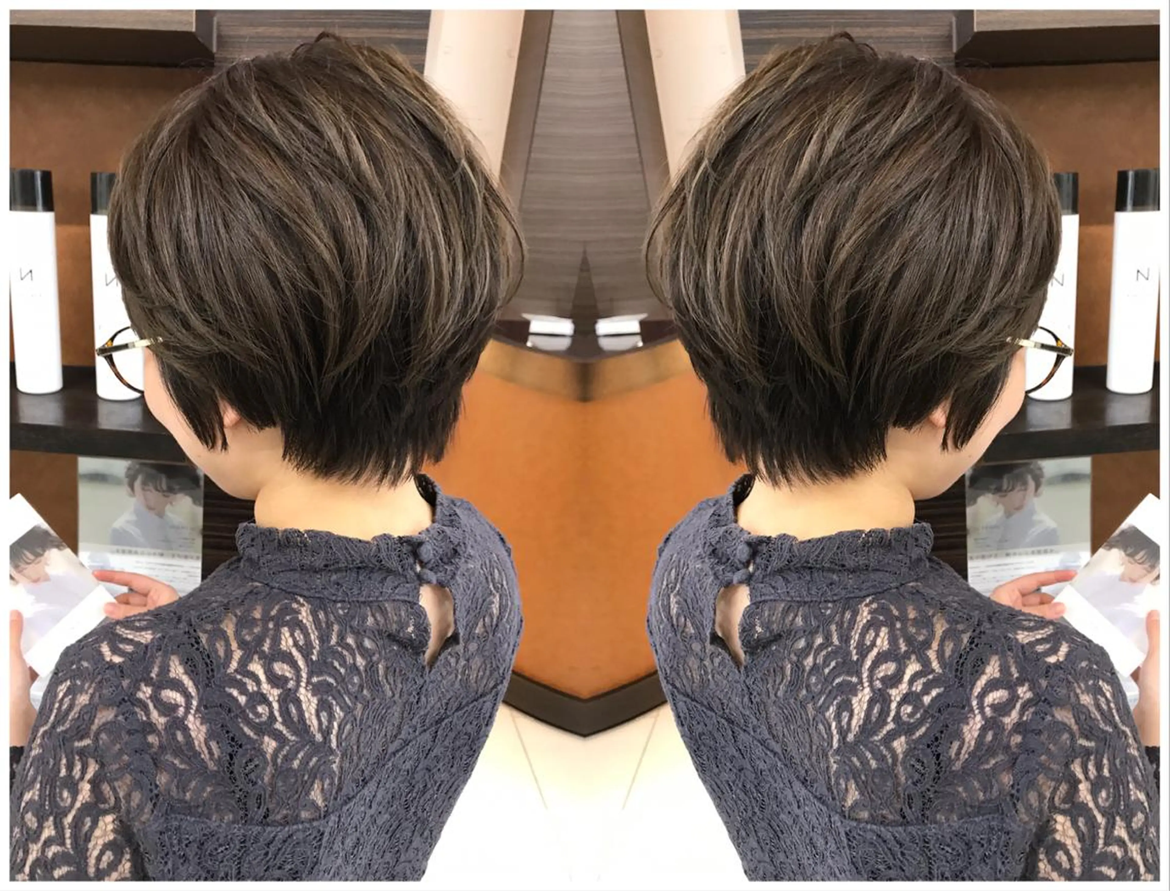 ショート カラー カット ヘアカラー トリートメント ハタケヤマヨシキ ／BOOTHのヘアスタイル