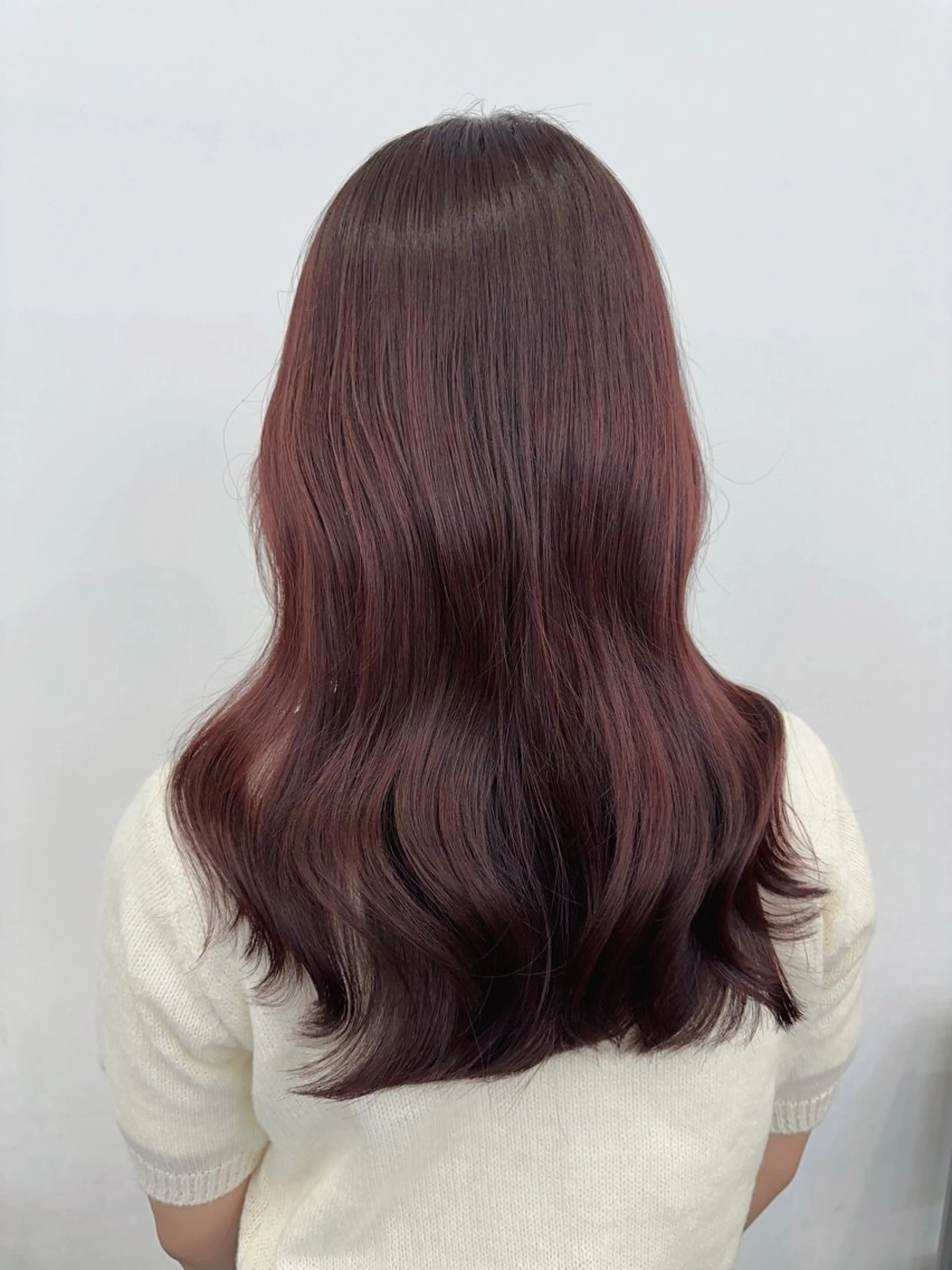 韓国ヘア🪩 【大人気‎🤍髪質改善】カット＋フルカラー＋4step髪質改善トリートメントの写真