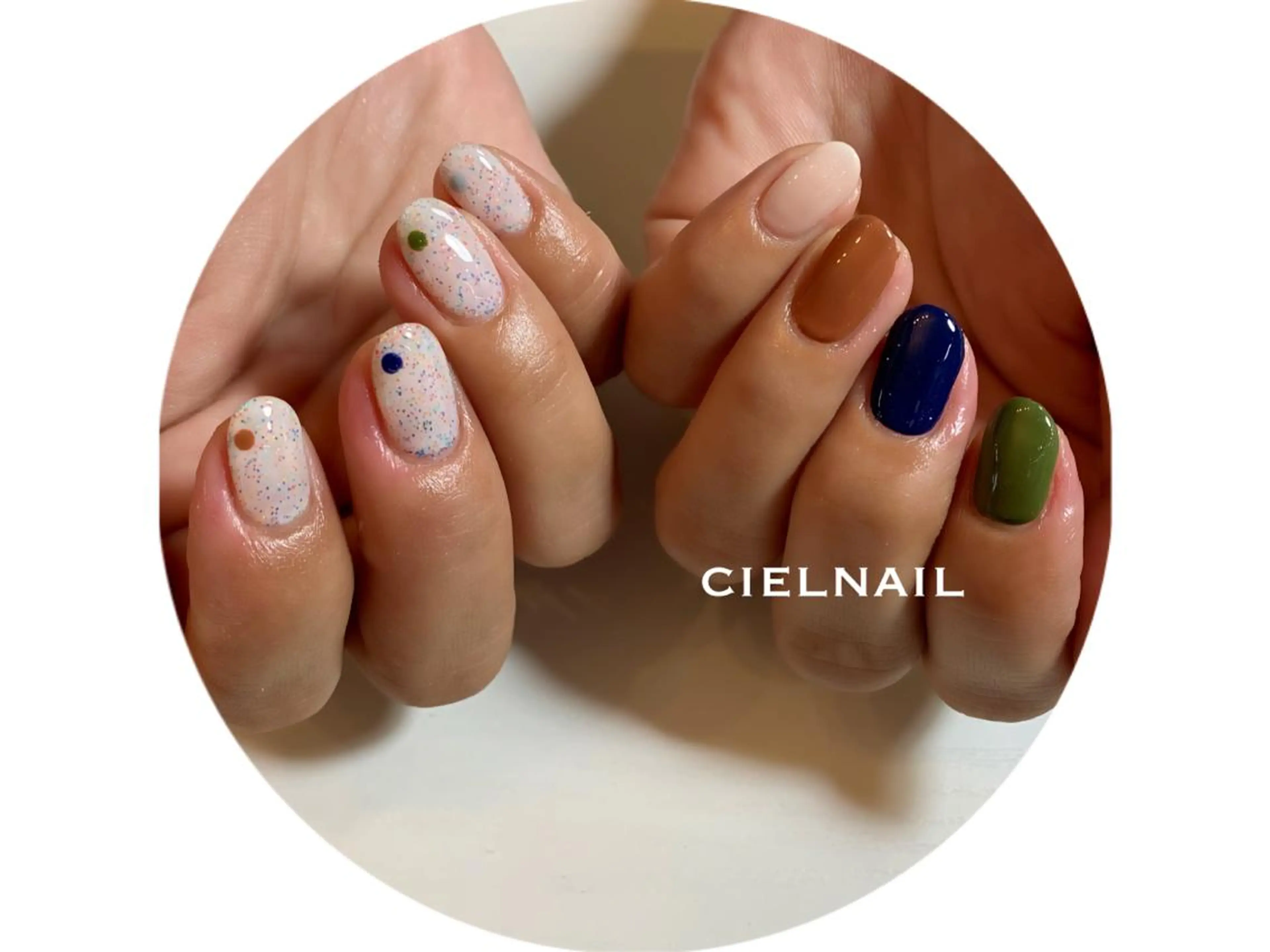 ミディアム cielnail 祇園のネイルデザイン