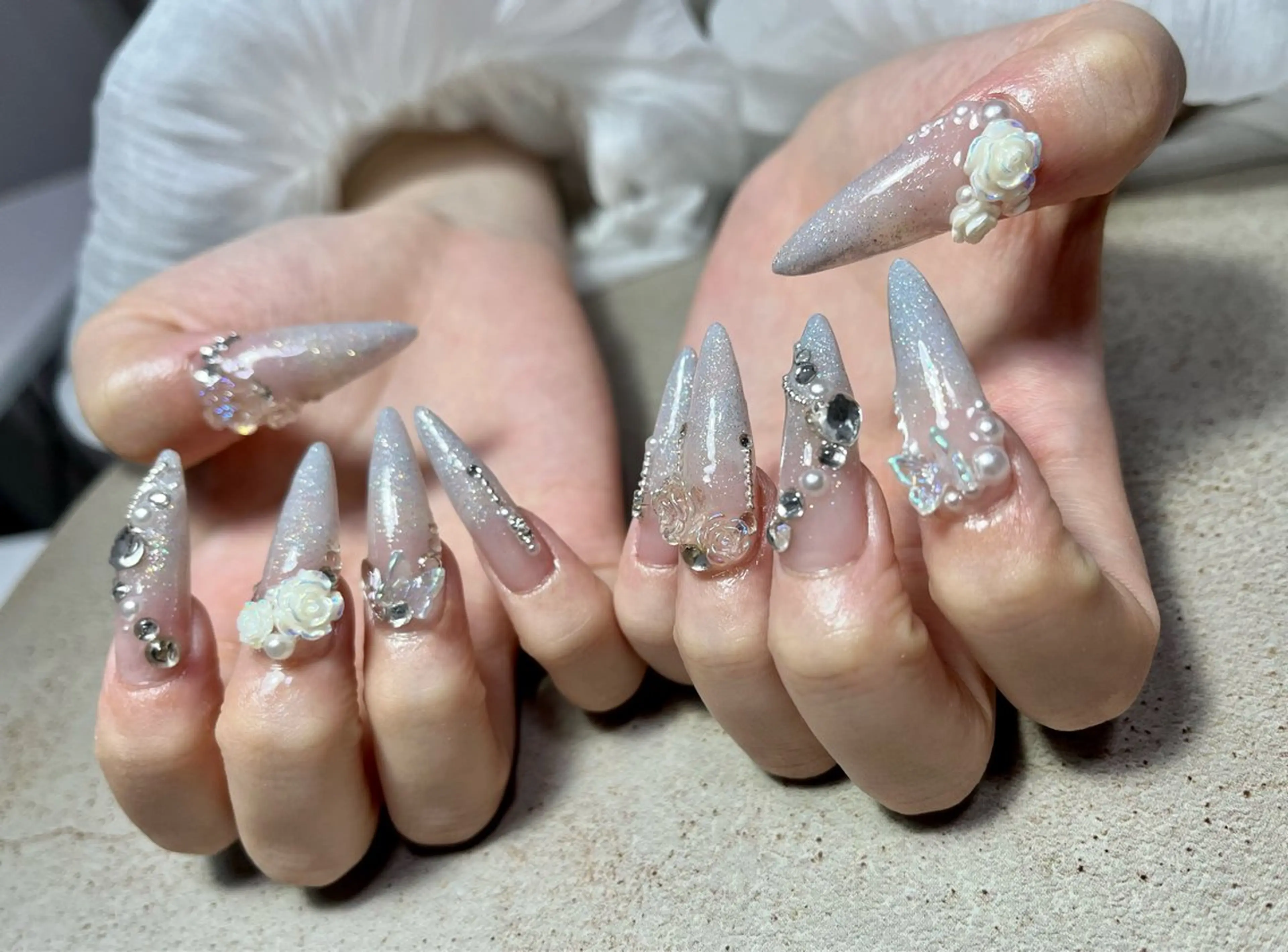 ネイル ハンドネイル goldgleams ちなのネイルデザイン