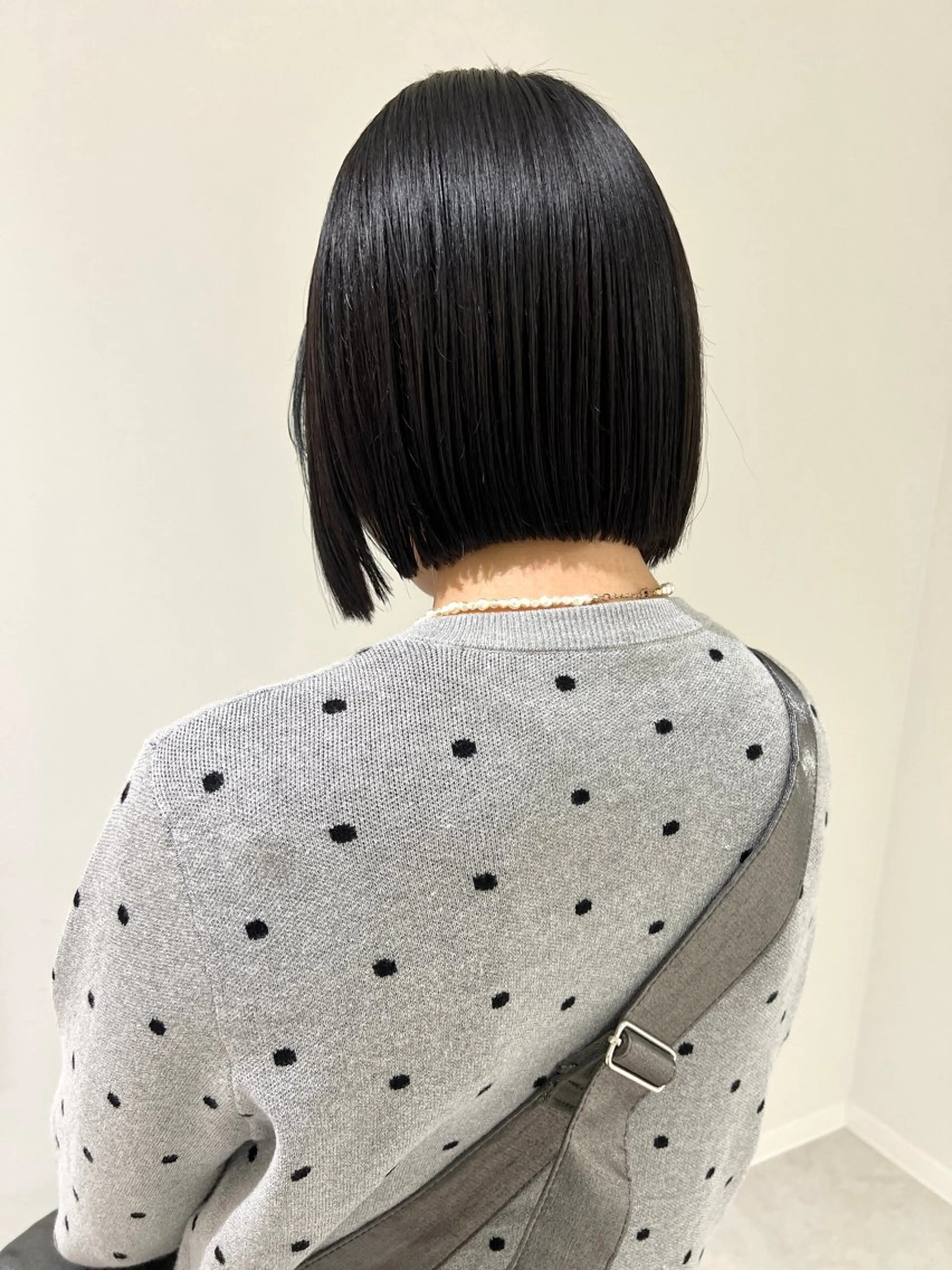 ミディアム カット りな/ボブ /ダブルカラーのヘアスタイル