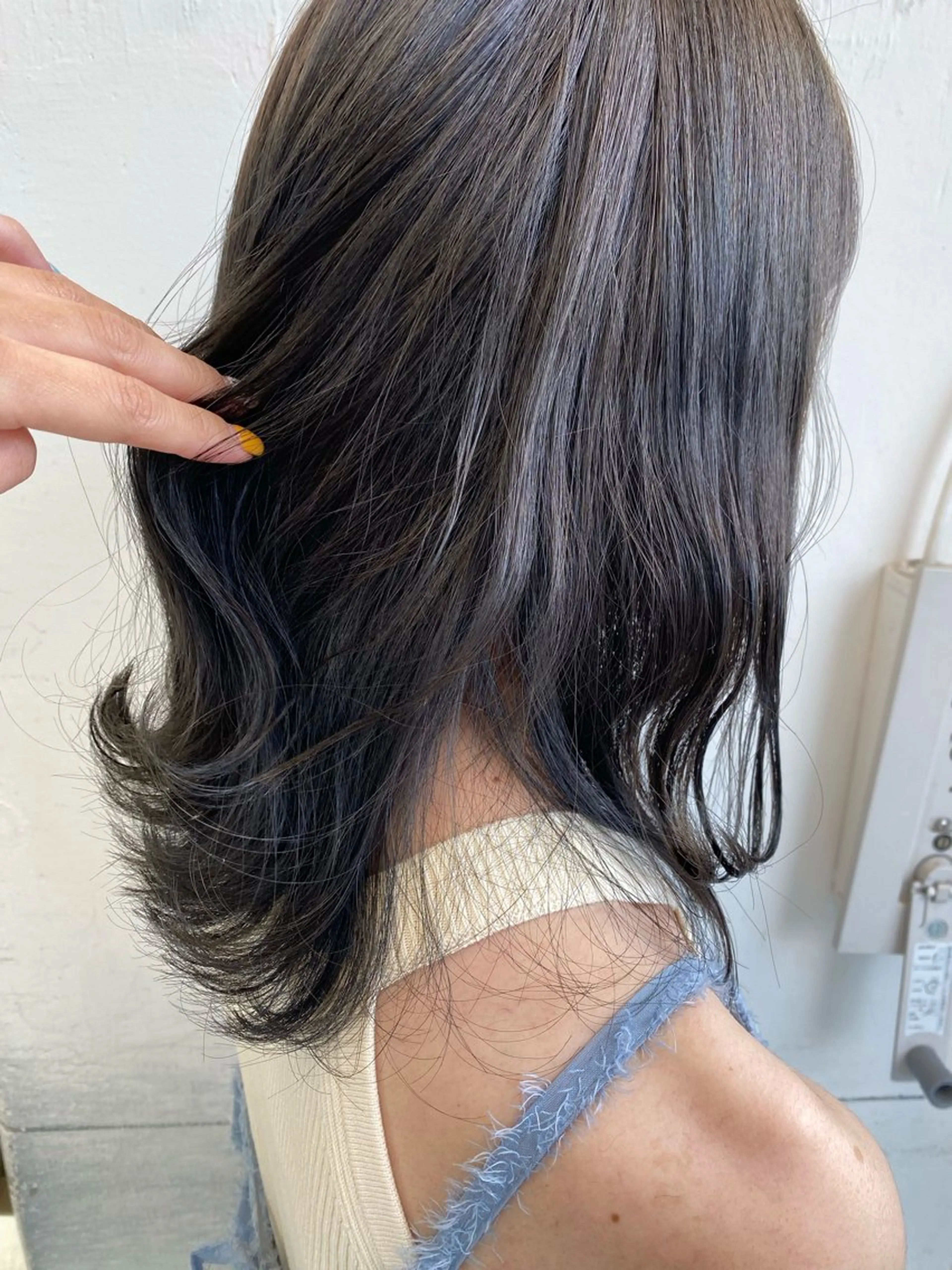 セミロング 多田 まりやのヘアスタイル