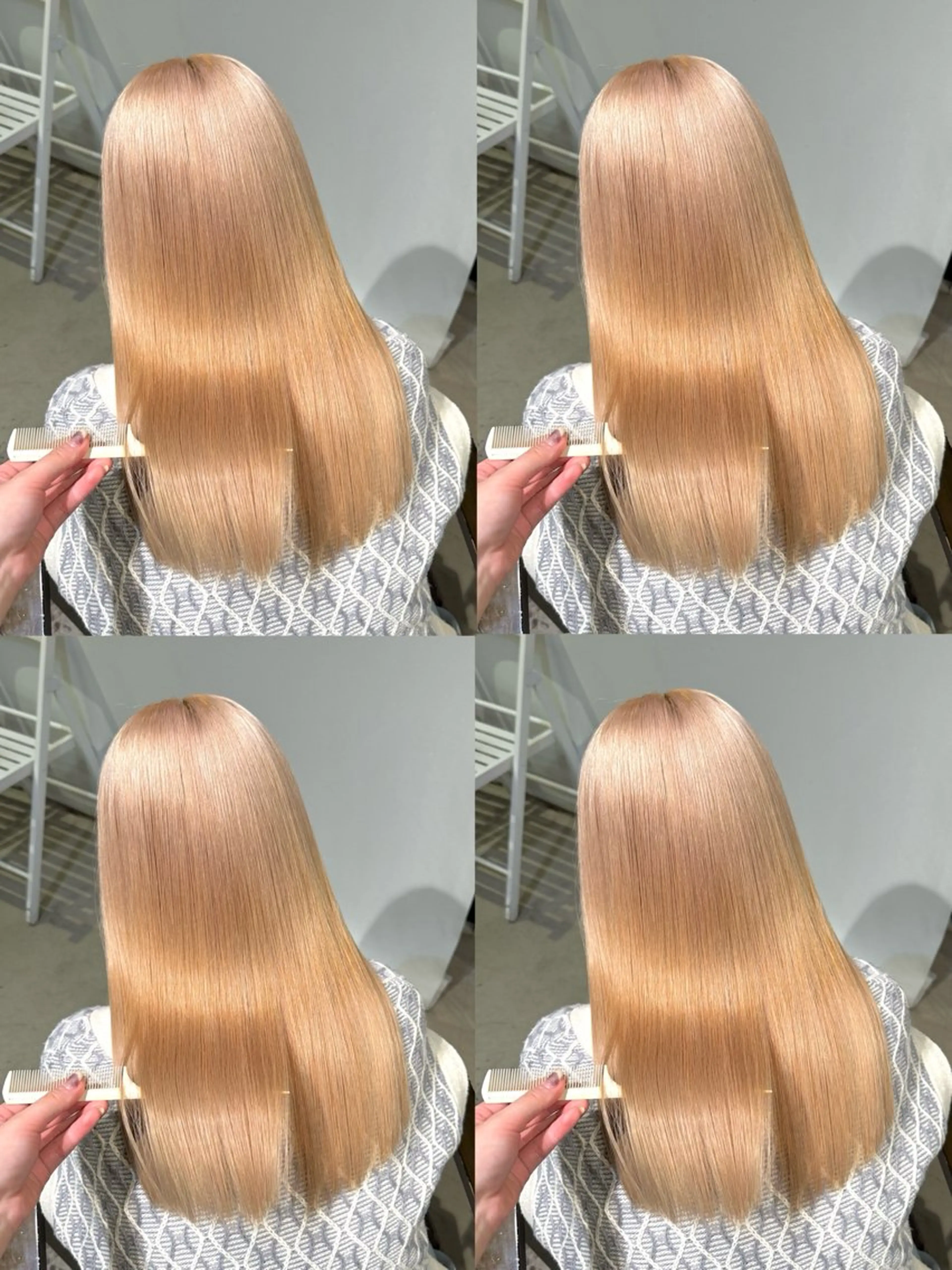 ロング カラー ヘアカラー 🌻名古屋🌻 🫧ハイトーン🫧のヘアスタイル