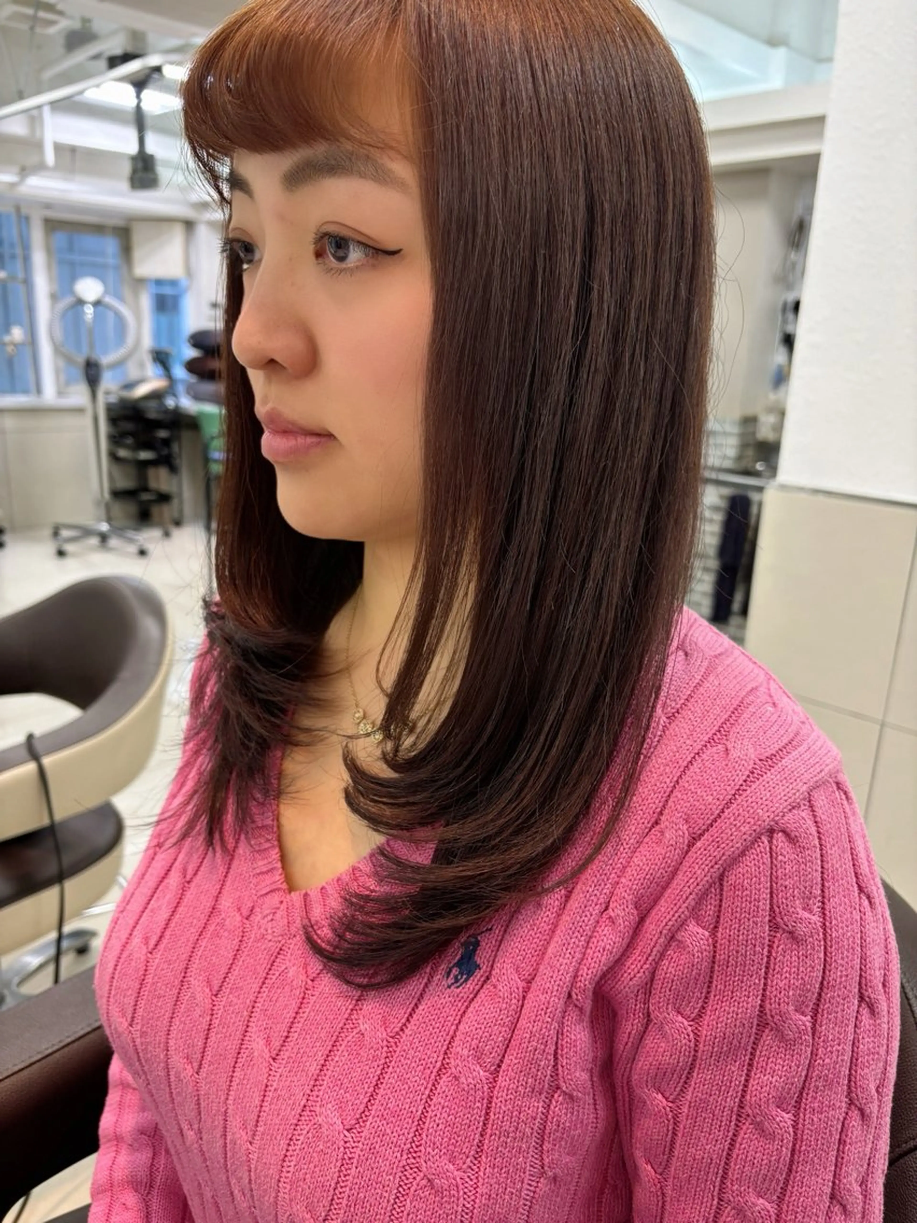 ロング レイヤーカット ボブ🪽 ばばゆうきのヘアスタイル