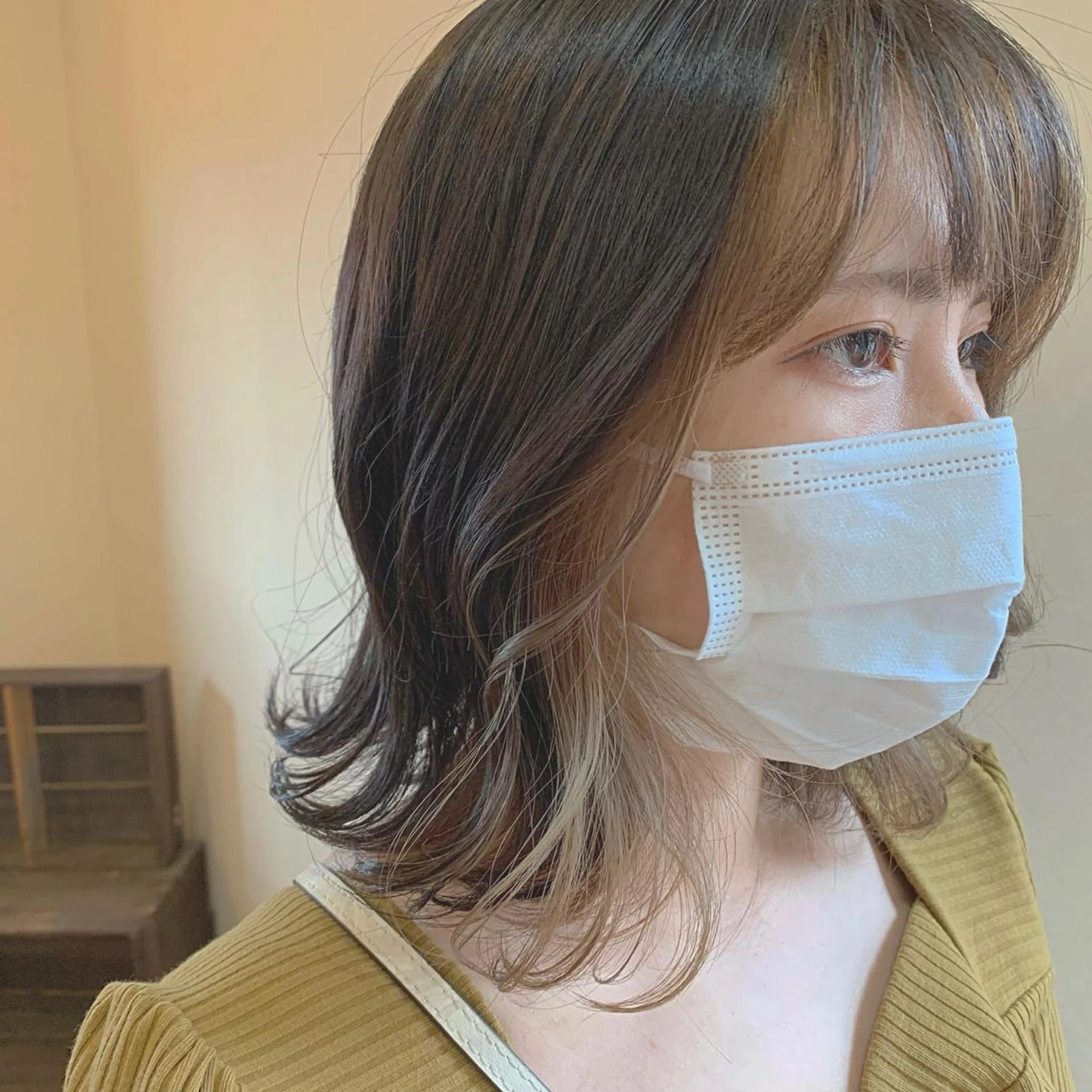 ショート カラー やまだ せりなのヘアスタイル