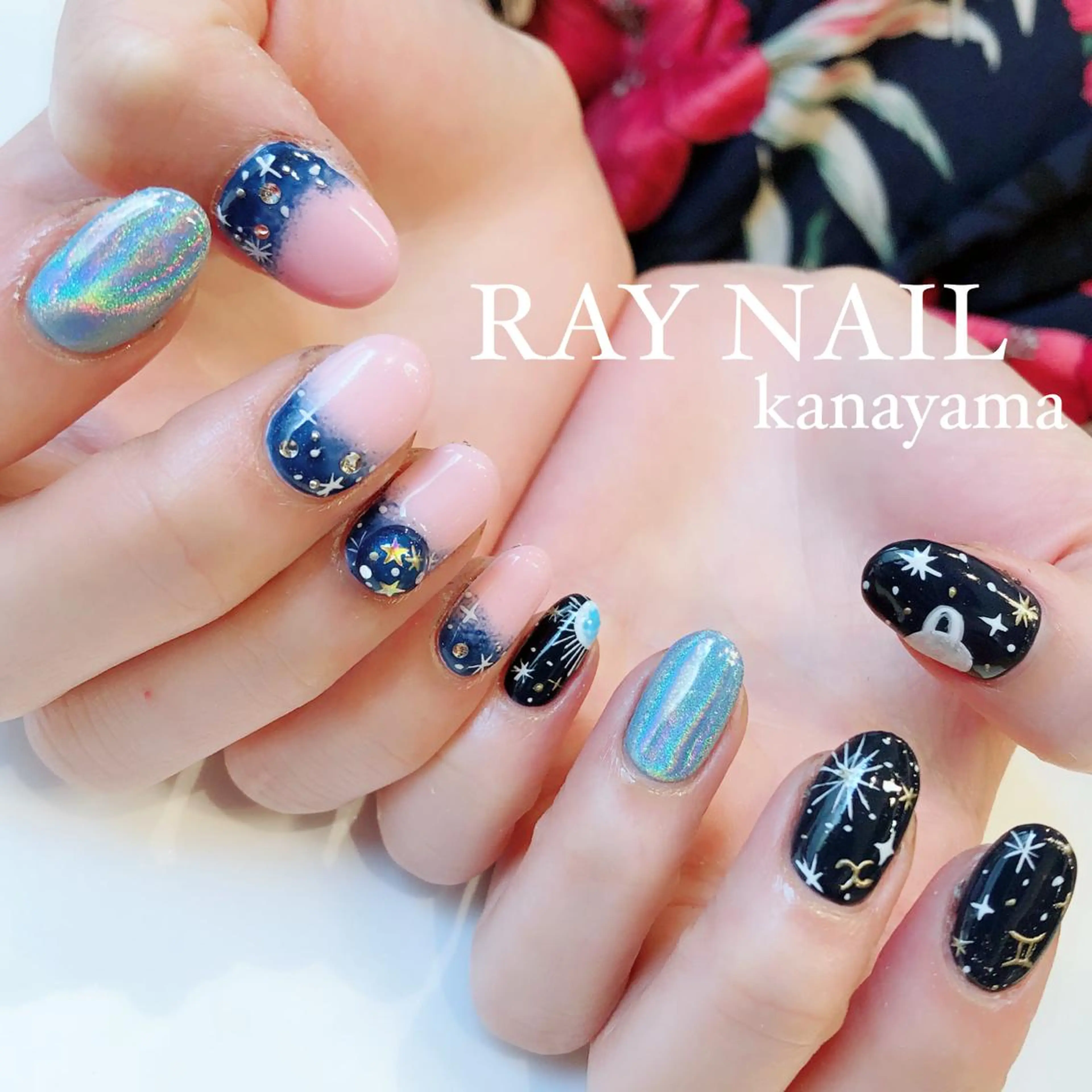 ネイル Arowa 伊田のネイルデザイン