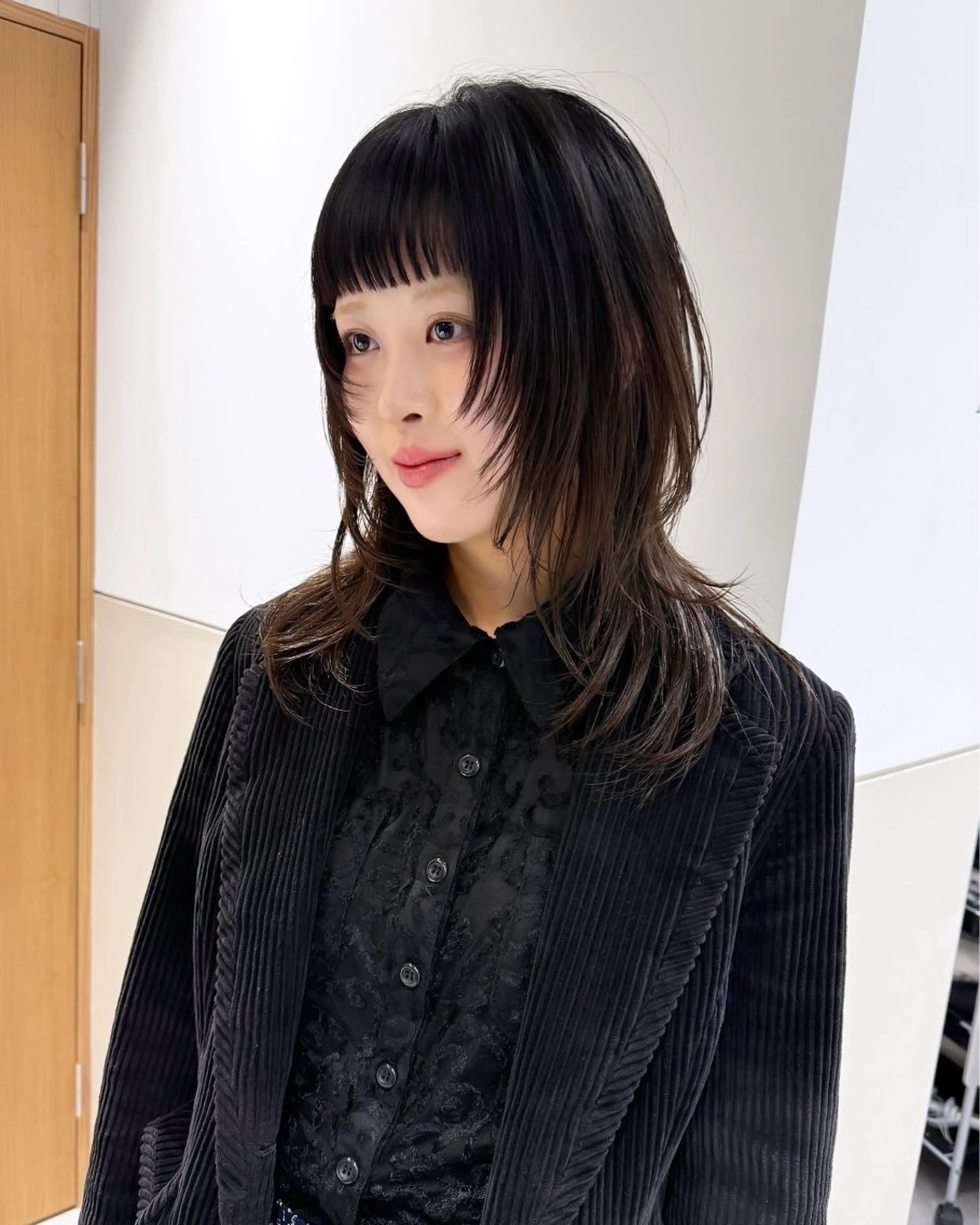 セミロング レイヤーカット カット ✂︎ウルフカット /レイヤーカット✂︎のヘアスタイル