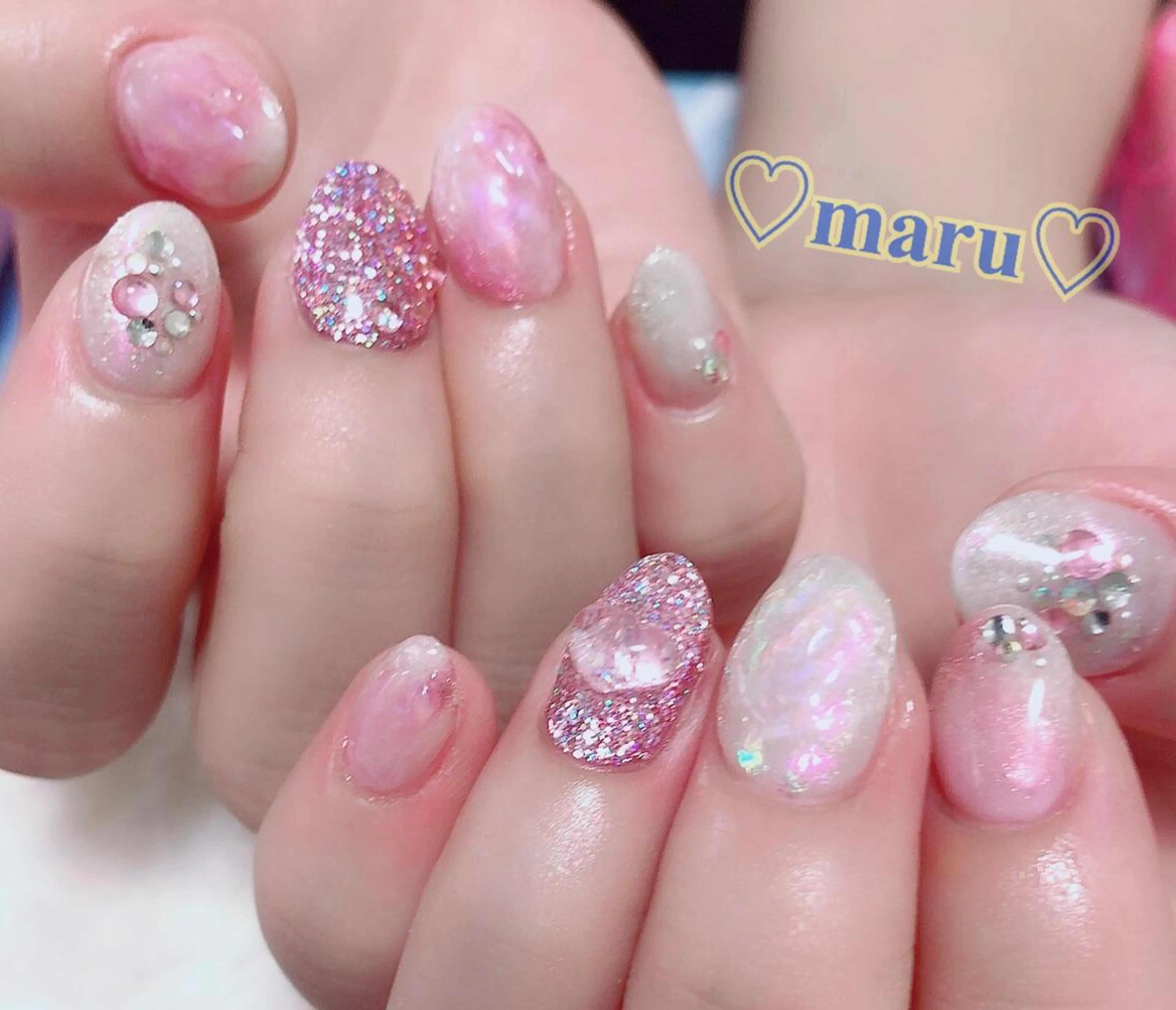 ネイル ハンドネイル フットネイル まるみ♡7/1〜値上 げ致します(>_<)のその他イメージ