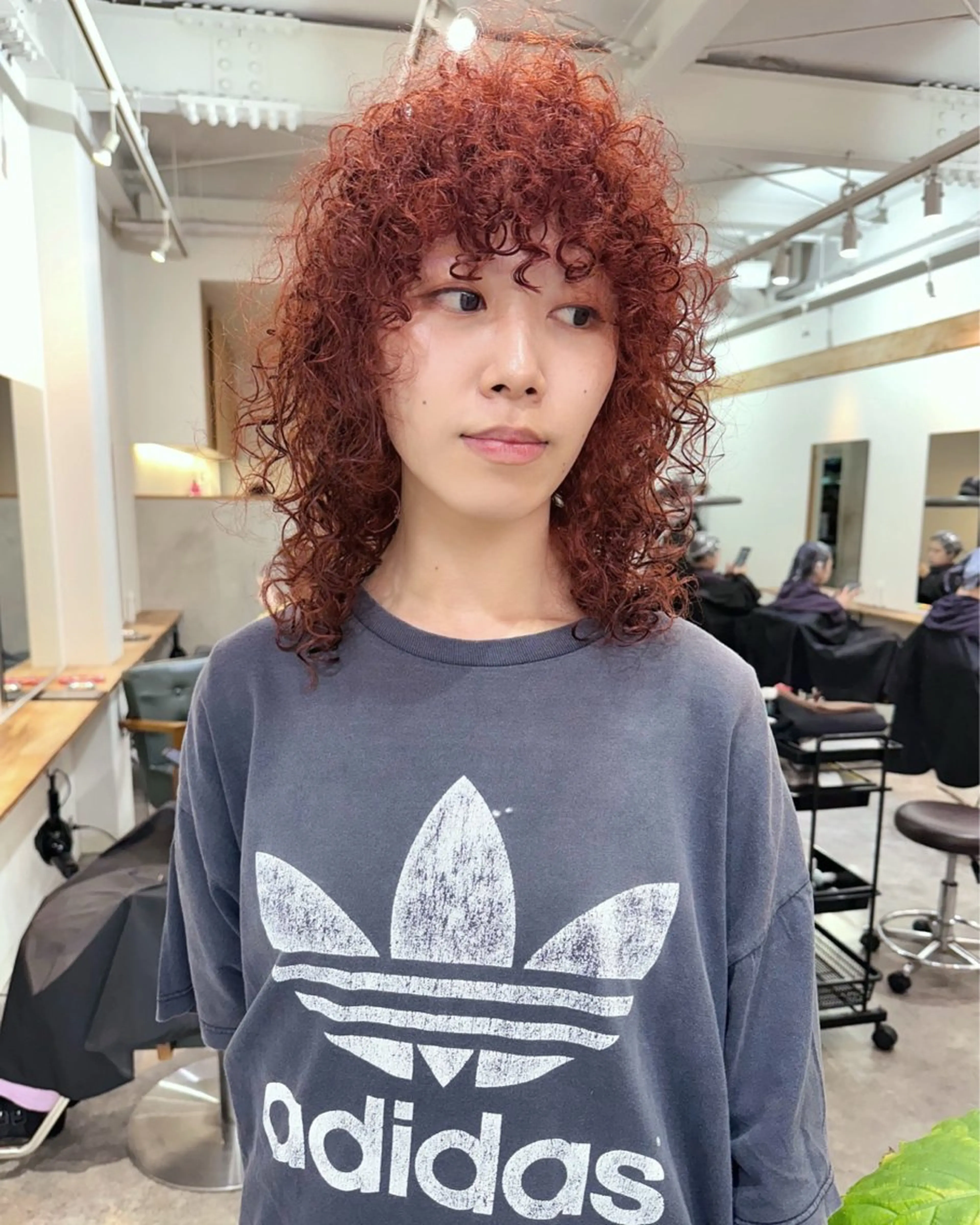 ミディアム カラー パーマ ヘアアレンジ 丸山渉/表参道 レイヤーボブのヘアスタイル