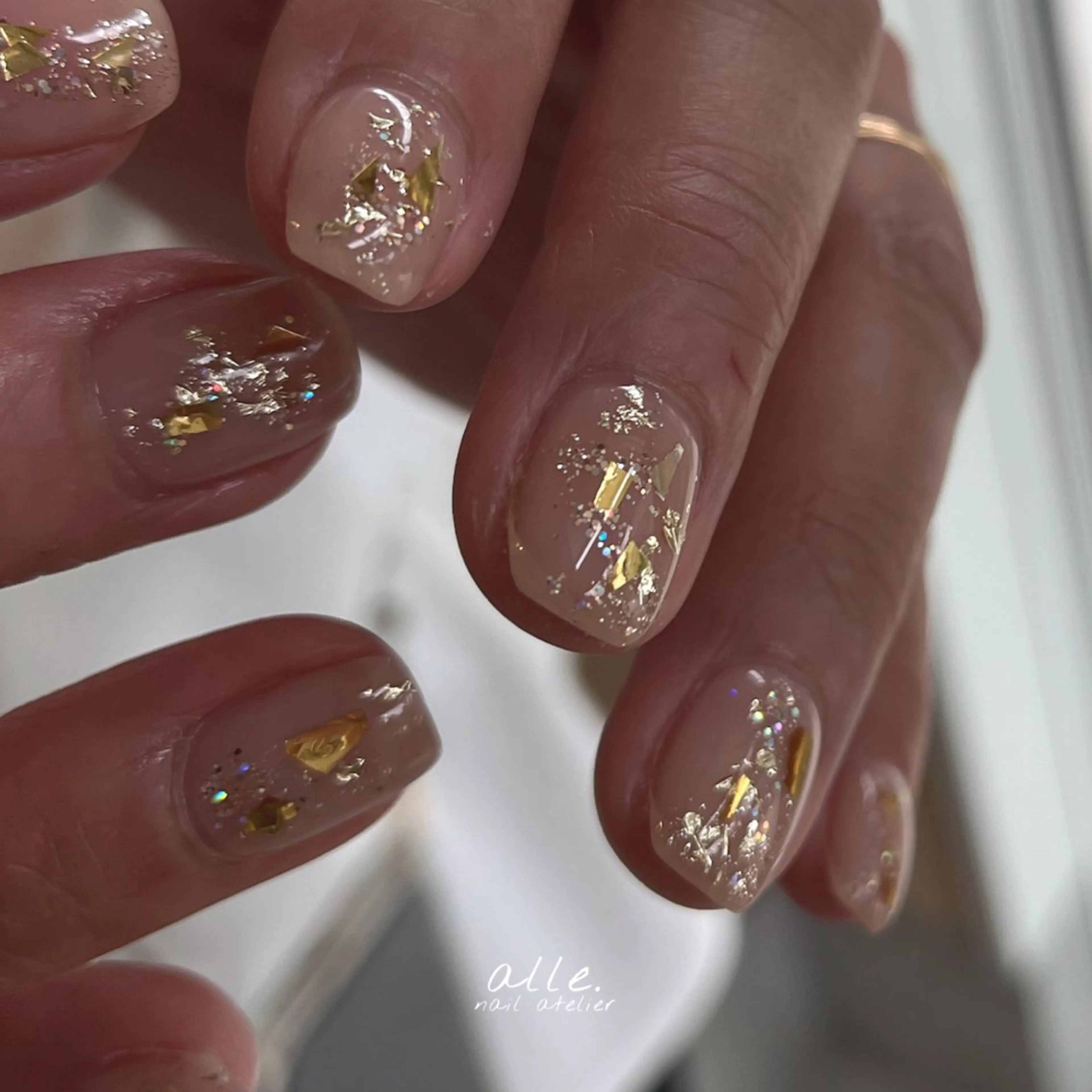 ネイル ハンドネイル atelier alle.のネイルデザイン