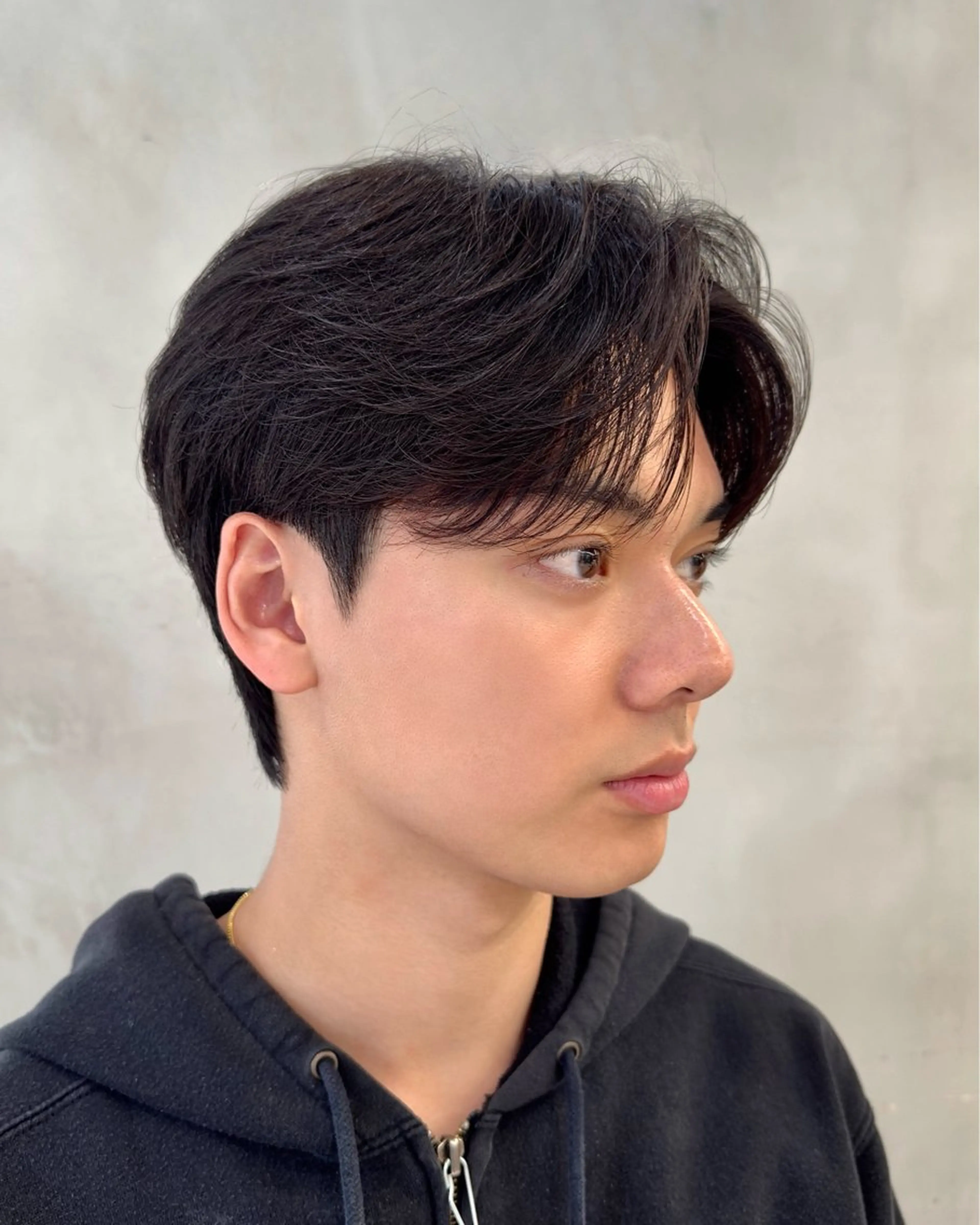 パーマ メンズ カット パーマ ヘアセット ブリーチ/ウルフ/ スパイキーショートのヘアスタイル