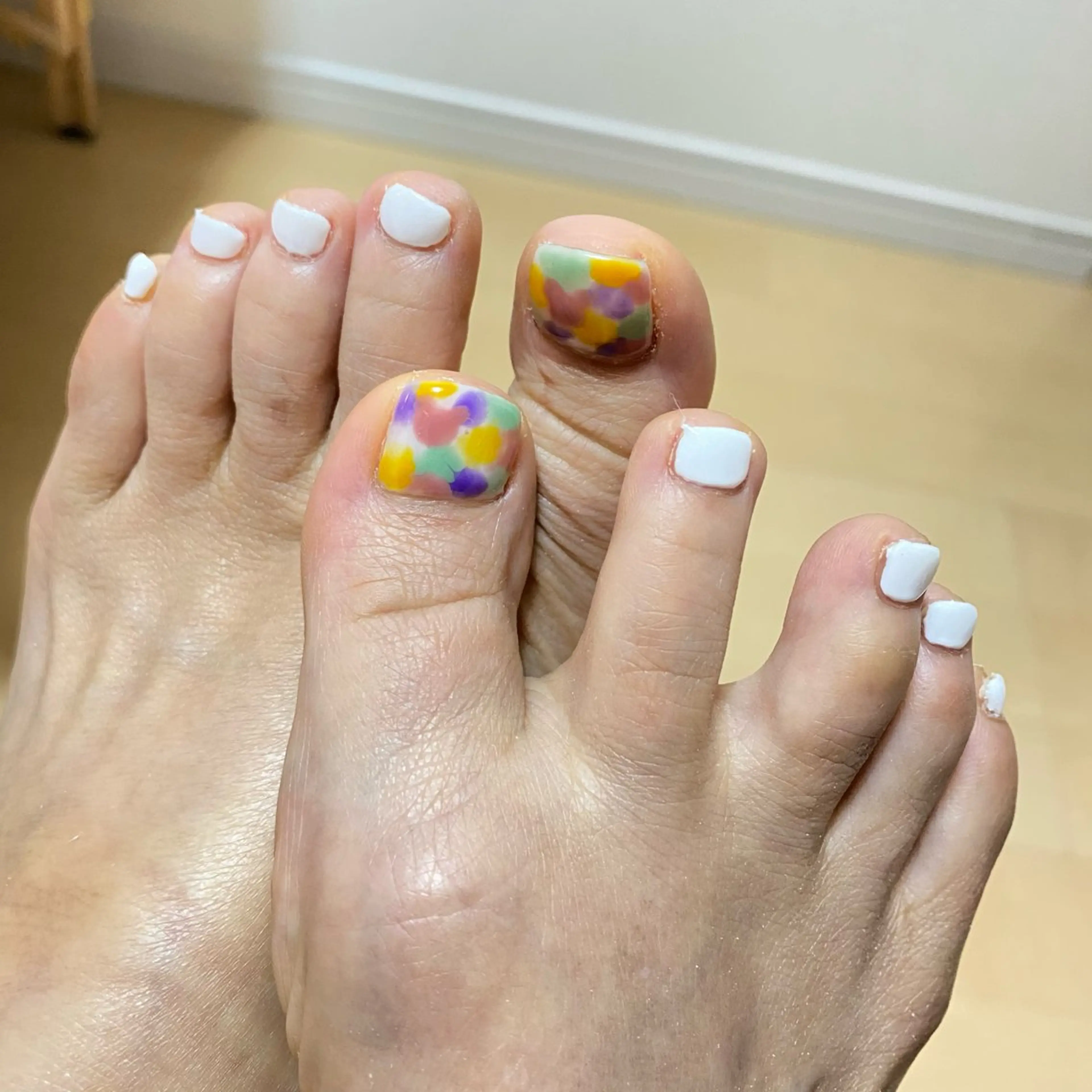 ネイル フットネイル 春ネイル フットネイル COCO +のエステ・リラクイメージ