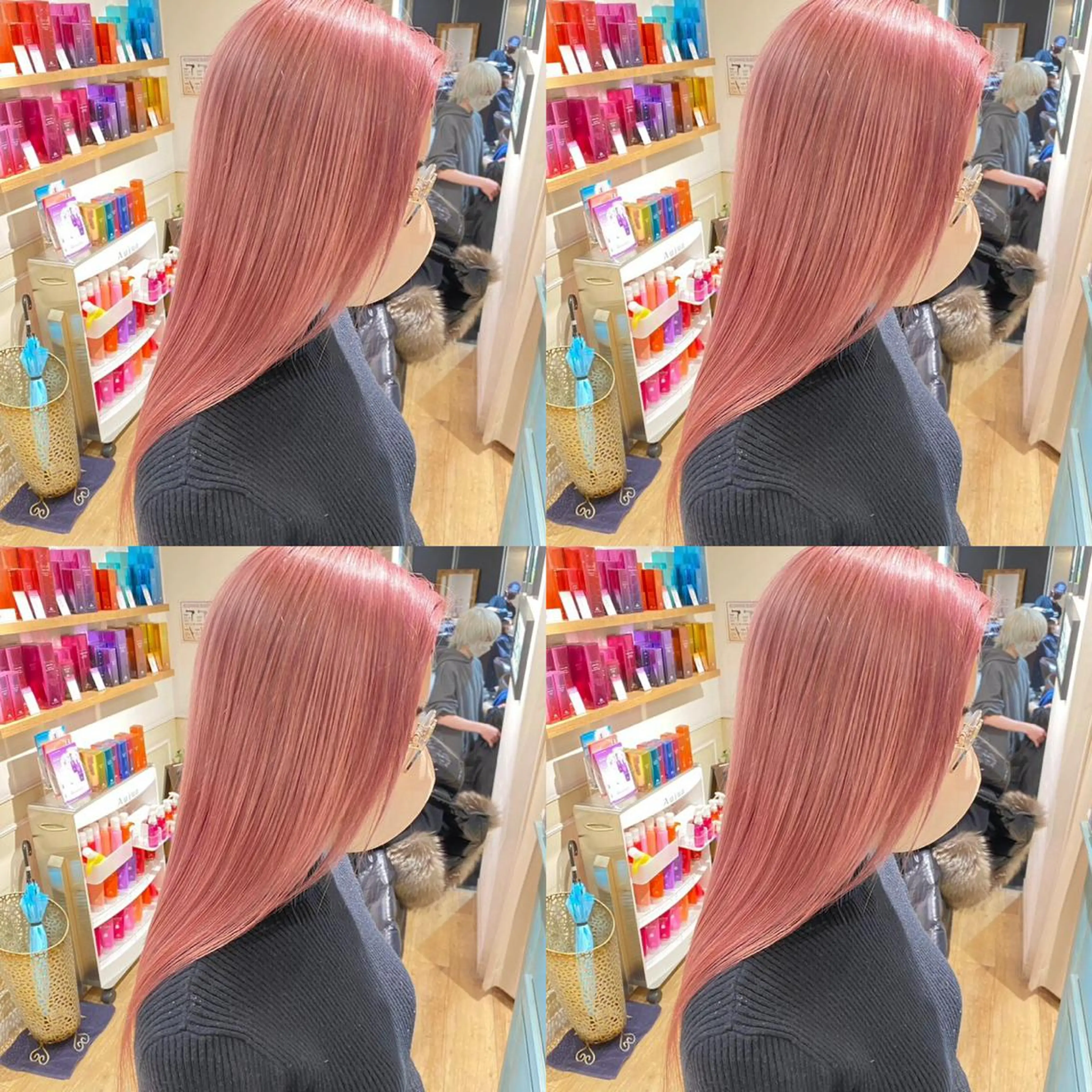 カラー レイヤーカット/ 縮毛矯正🇰🇷早坂のヘアスタイル