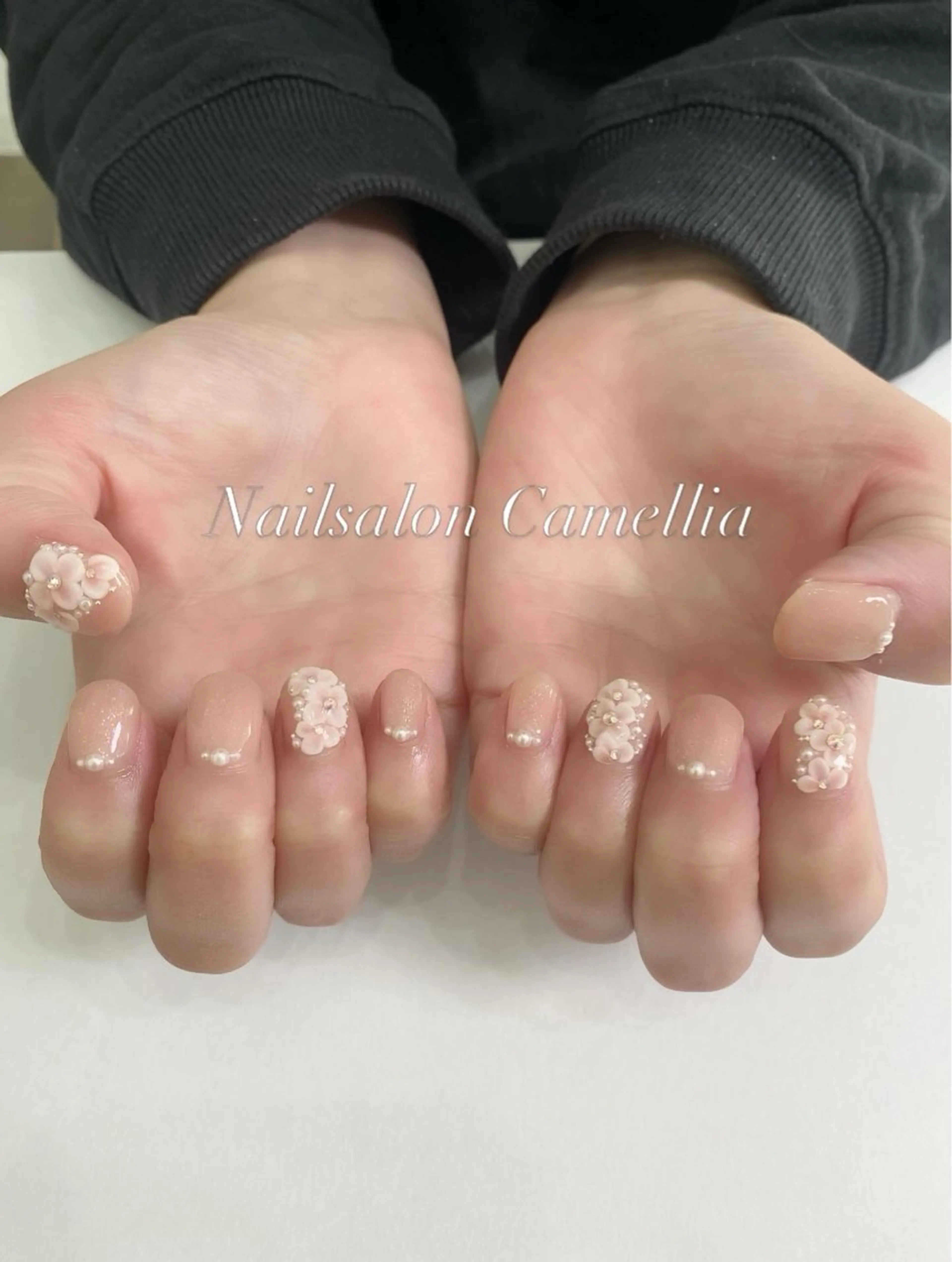 ネイル ジェルネイル ハンドネイル nailsalon camelliaのネイルデザイン