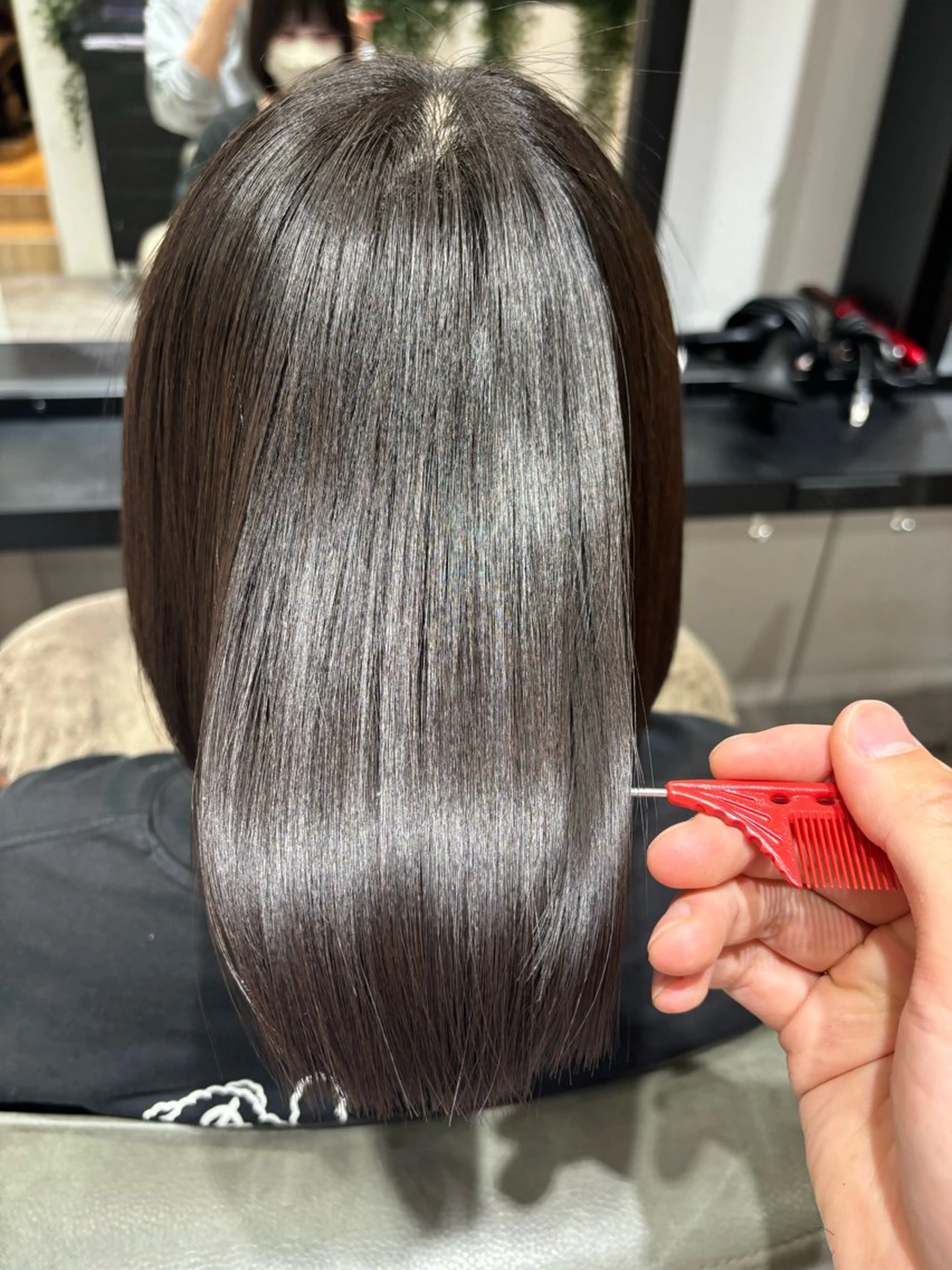 ショート ✨似合わせボブ✨ 縮毛矯正のヘアスタイル