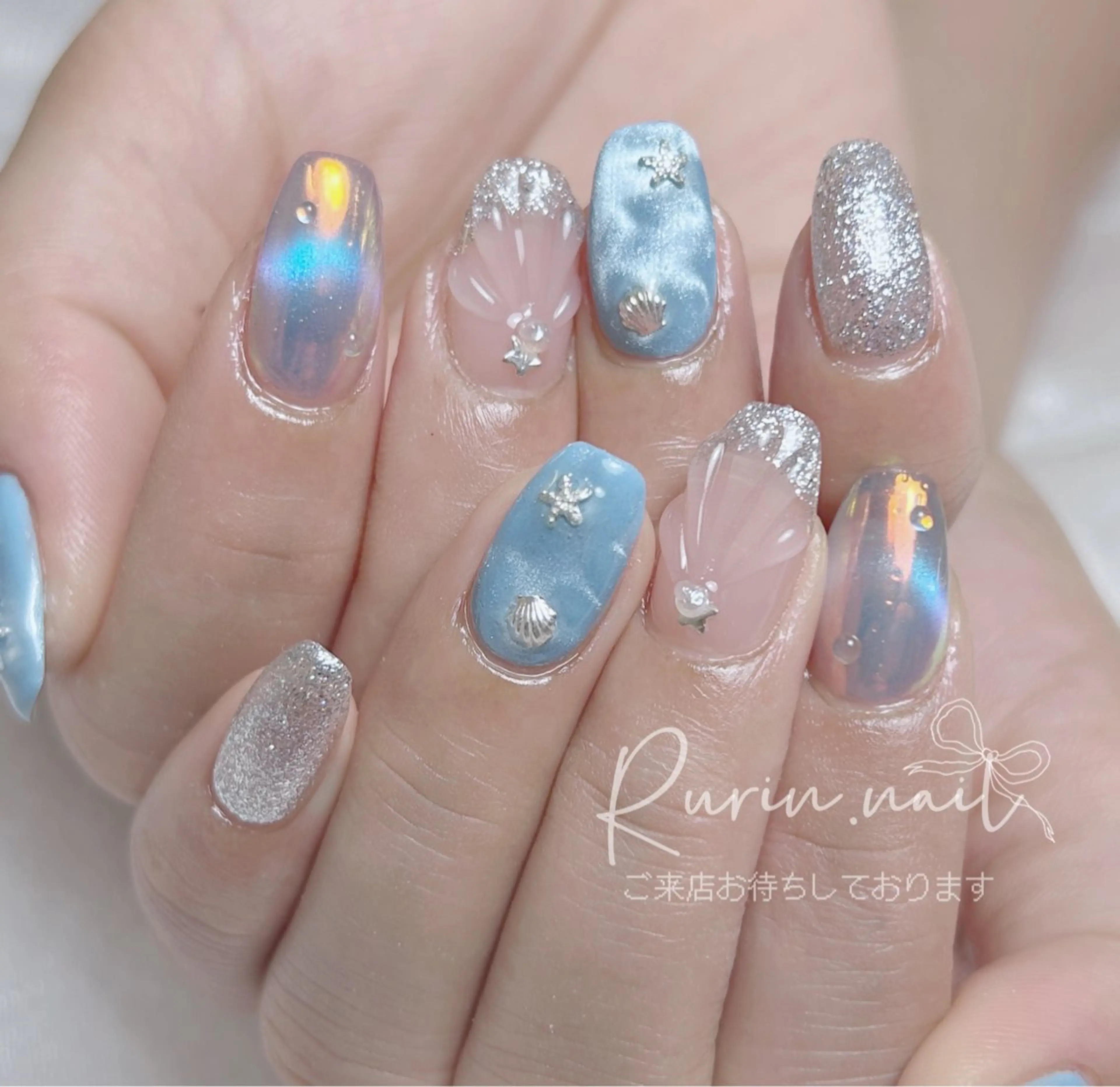 ネイル ハンドネイル ルリン サロン💅のネイルデザイン