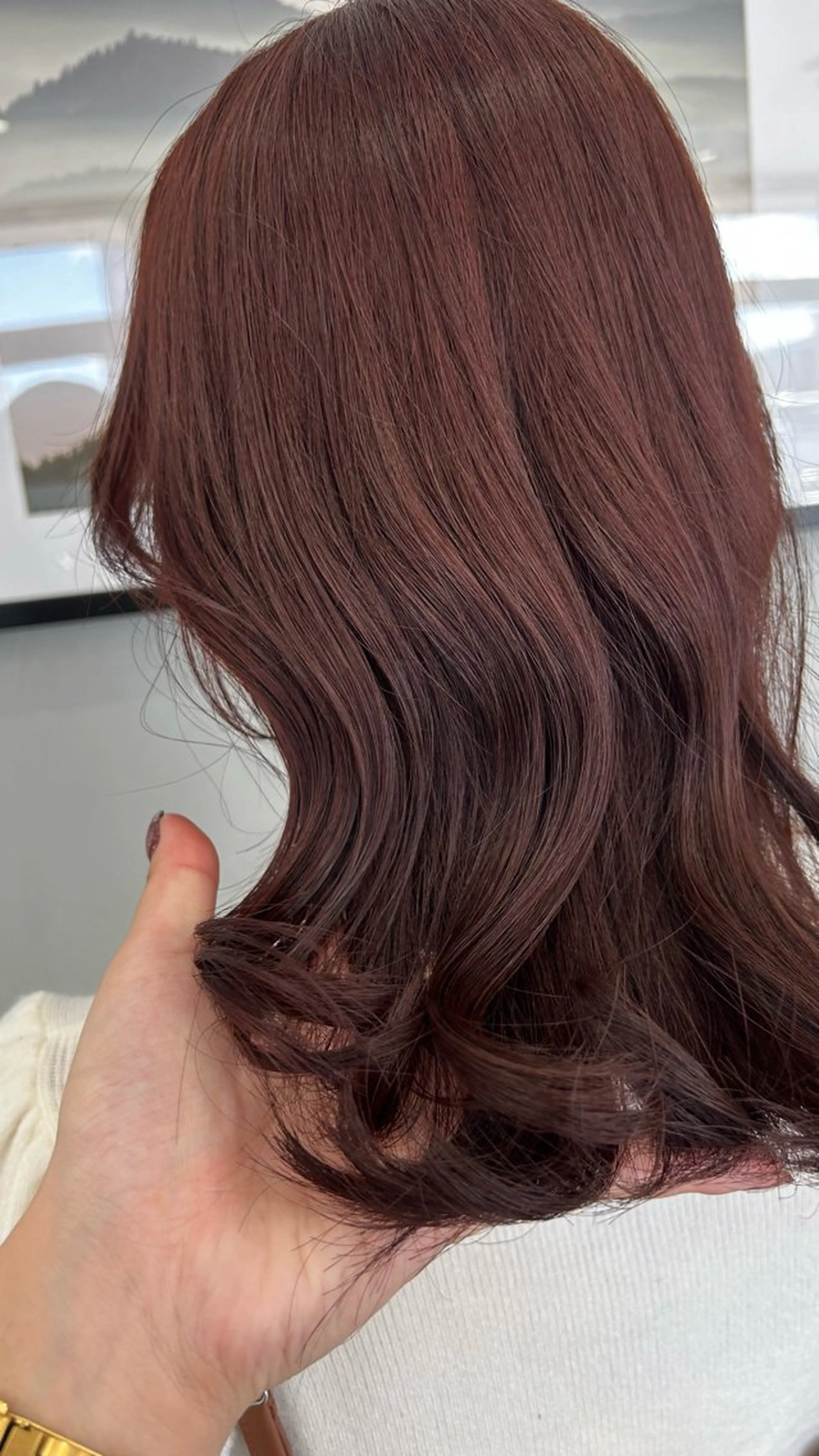 ミディアム カラー 🍓 JURiA 🍓のヘアスタイル