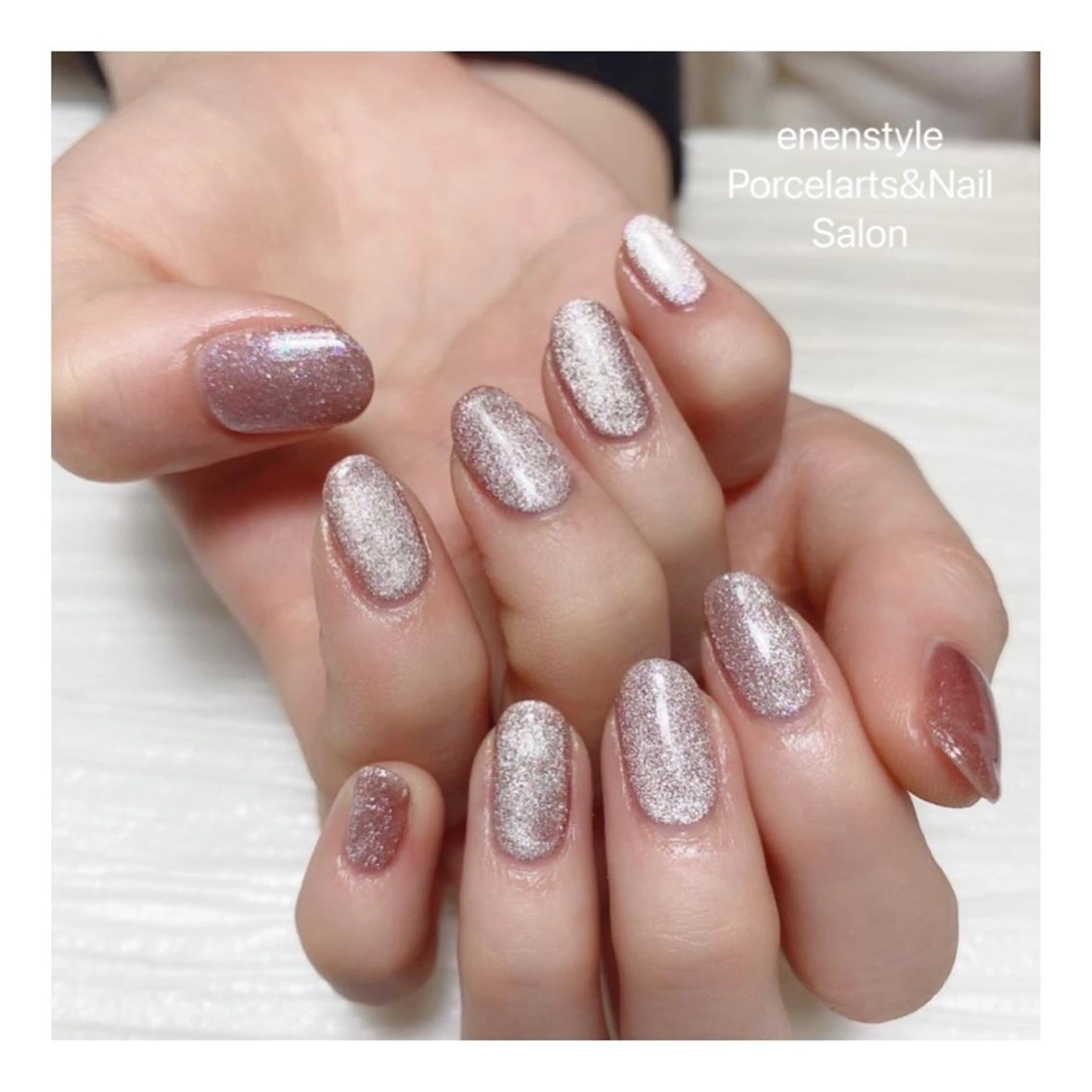 ミディアム ネイル 👑enen style👑のネイルデザイン