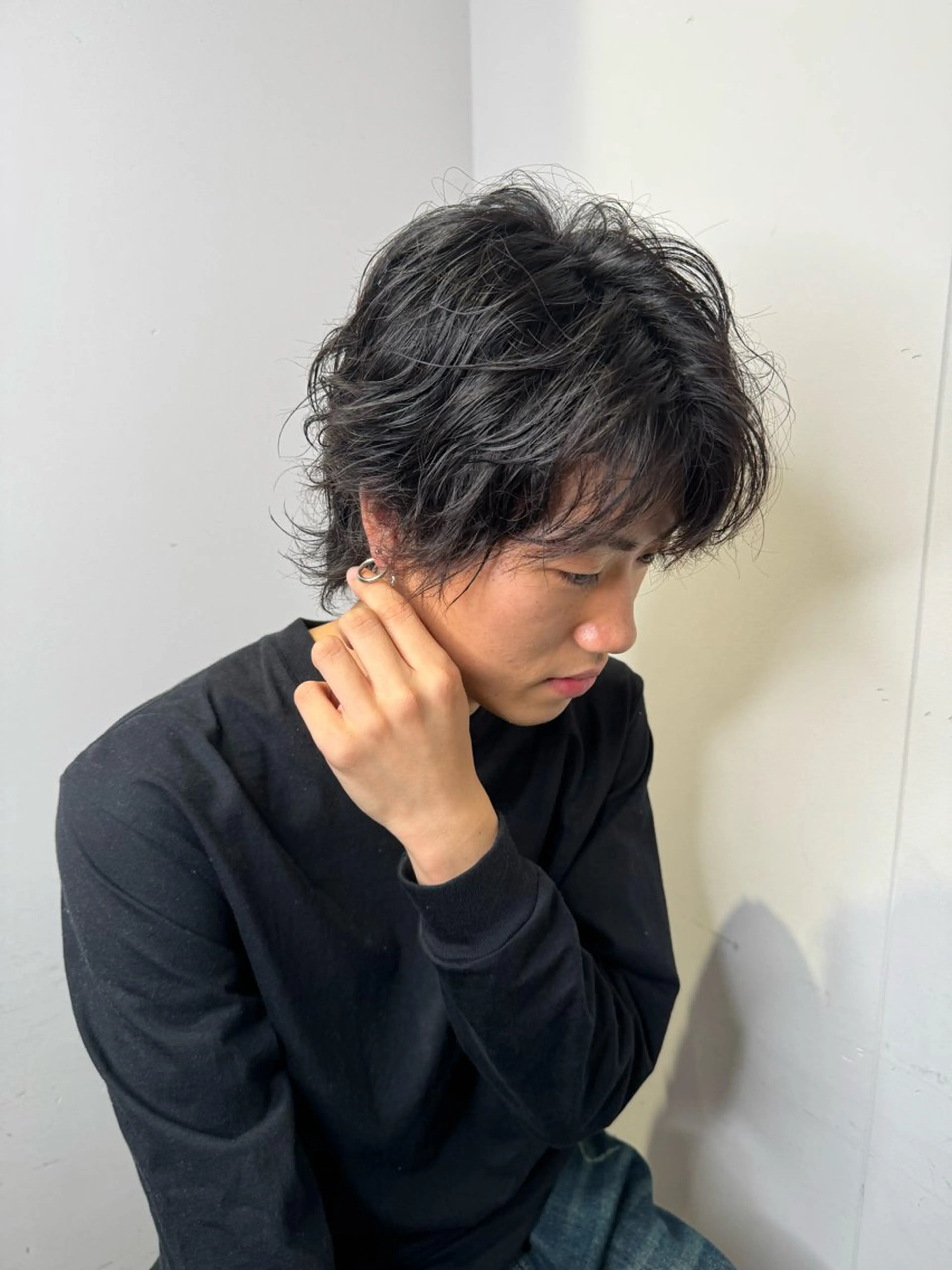 カラー パーマ メンズ 伊藤 咲希のヘアスタイル