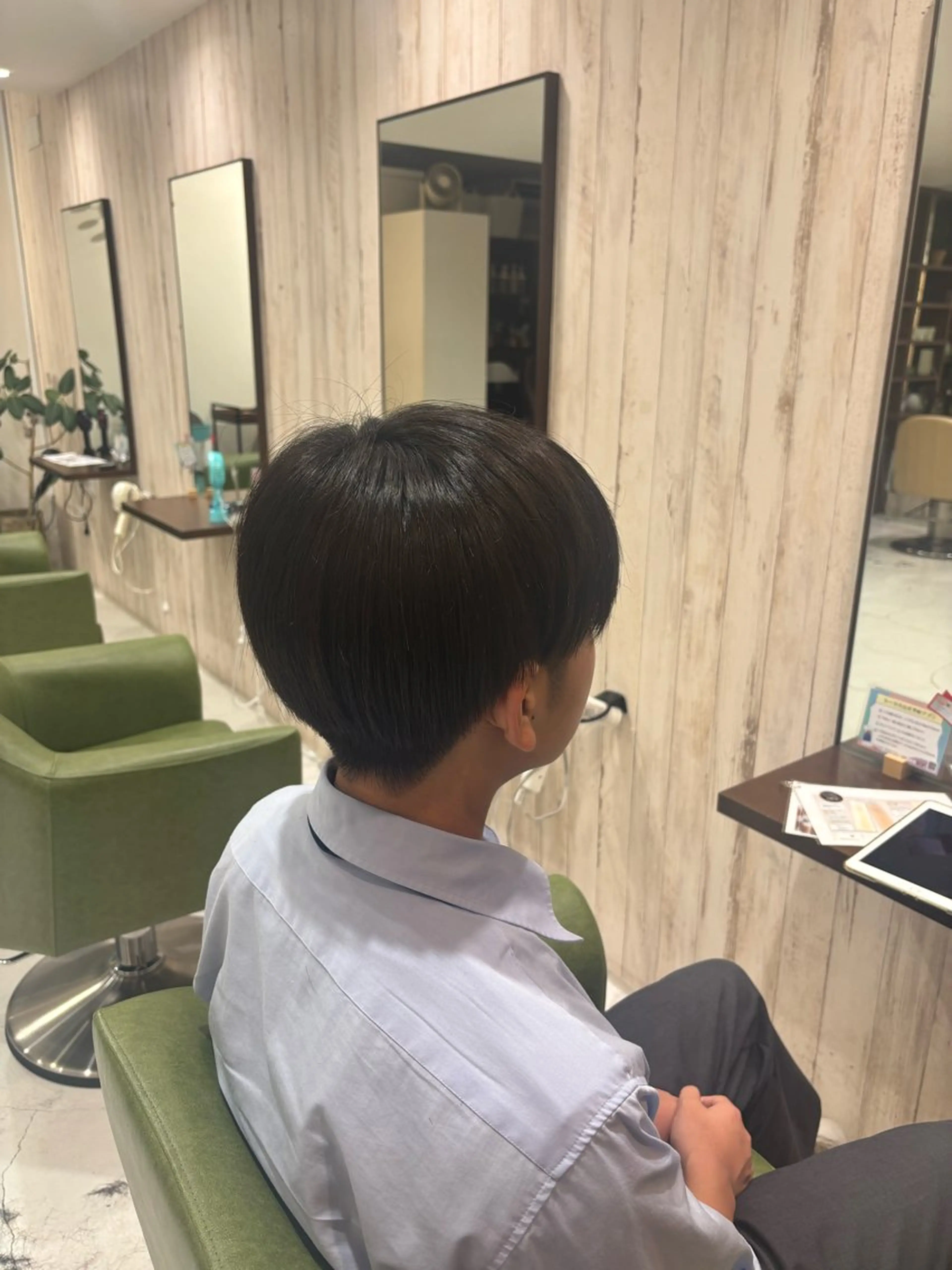 メンズ 保谷 菜々美のヘアスタイル