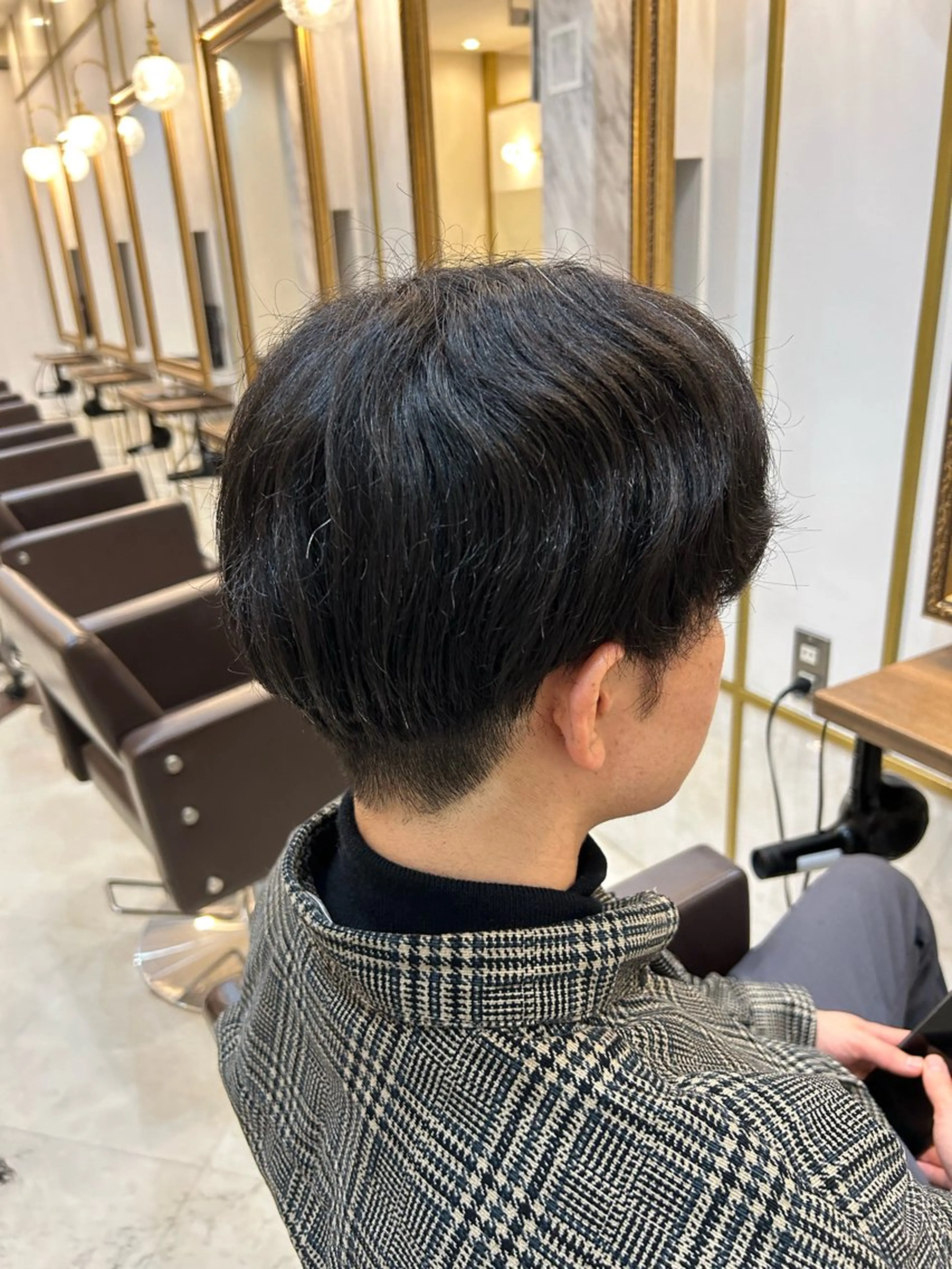 メンズ 善財 康葵のヘアスタイル
