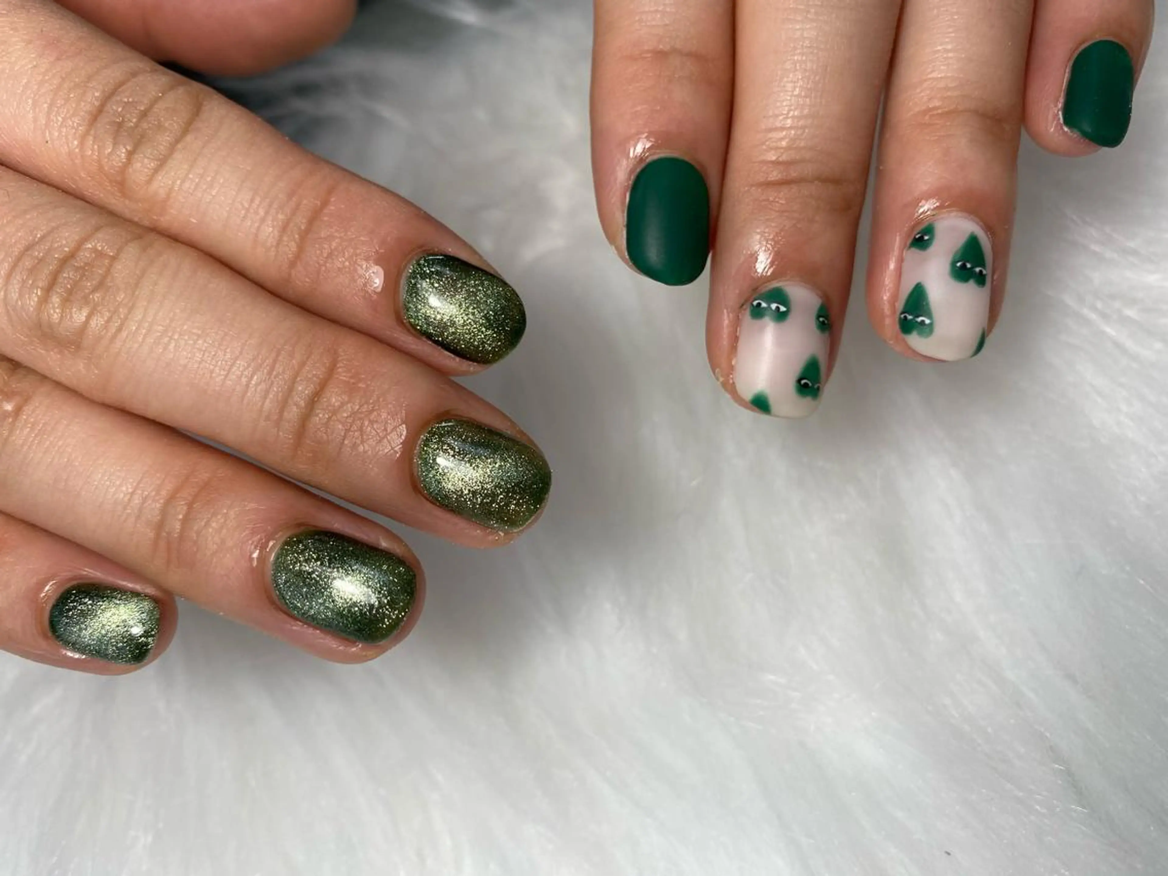 ネイル ハンドネイル Mana‪ ‪·͜· ❤︎‬のネイルデザイン