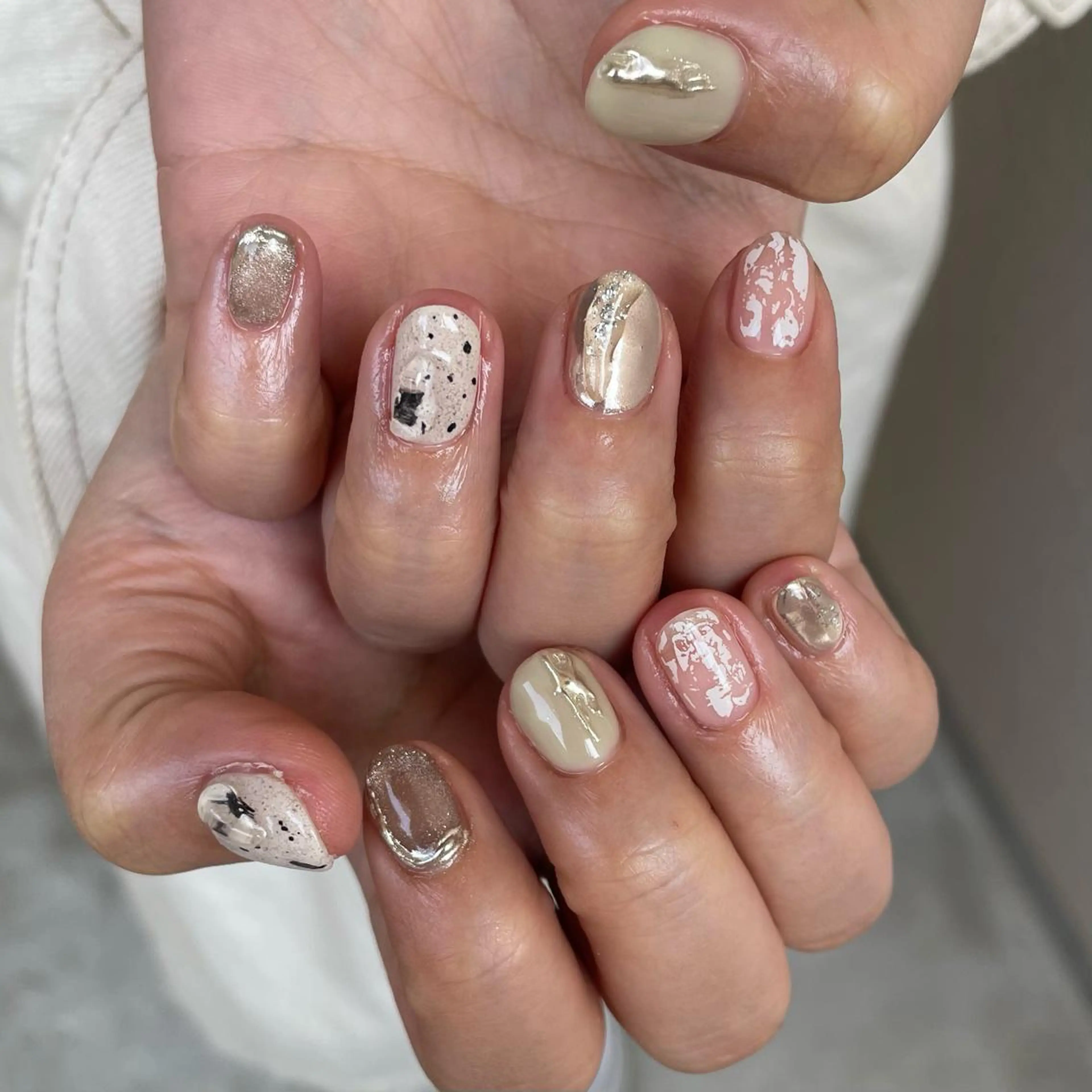 ネイル ハンドネイル ハンドケア lylynail YUUKAのネイルデザイン