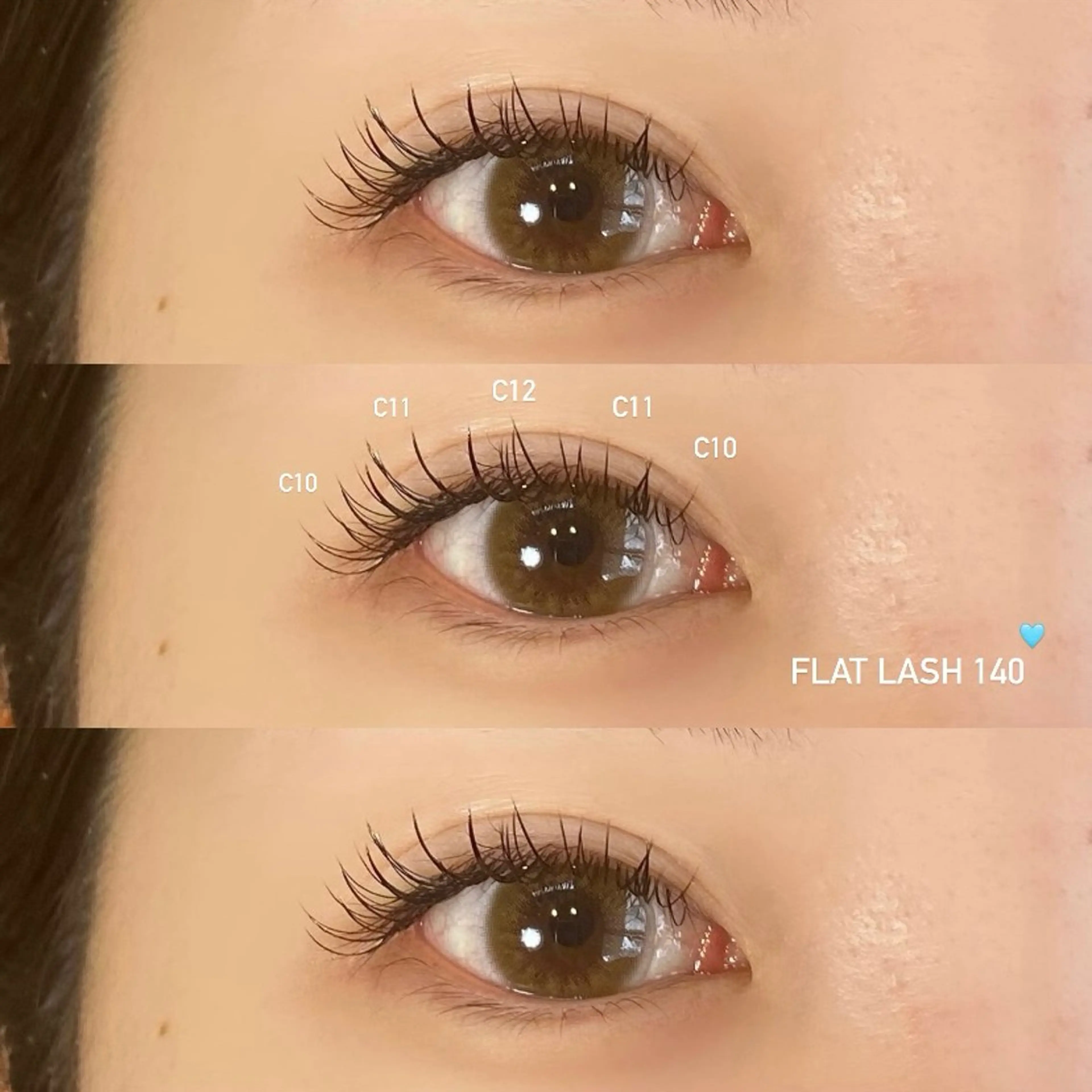 マツエク・マツパ and Laurel hinaのマツエク・マツパデザイン