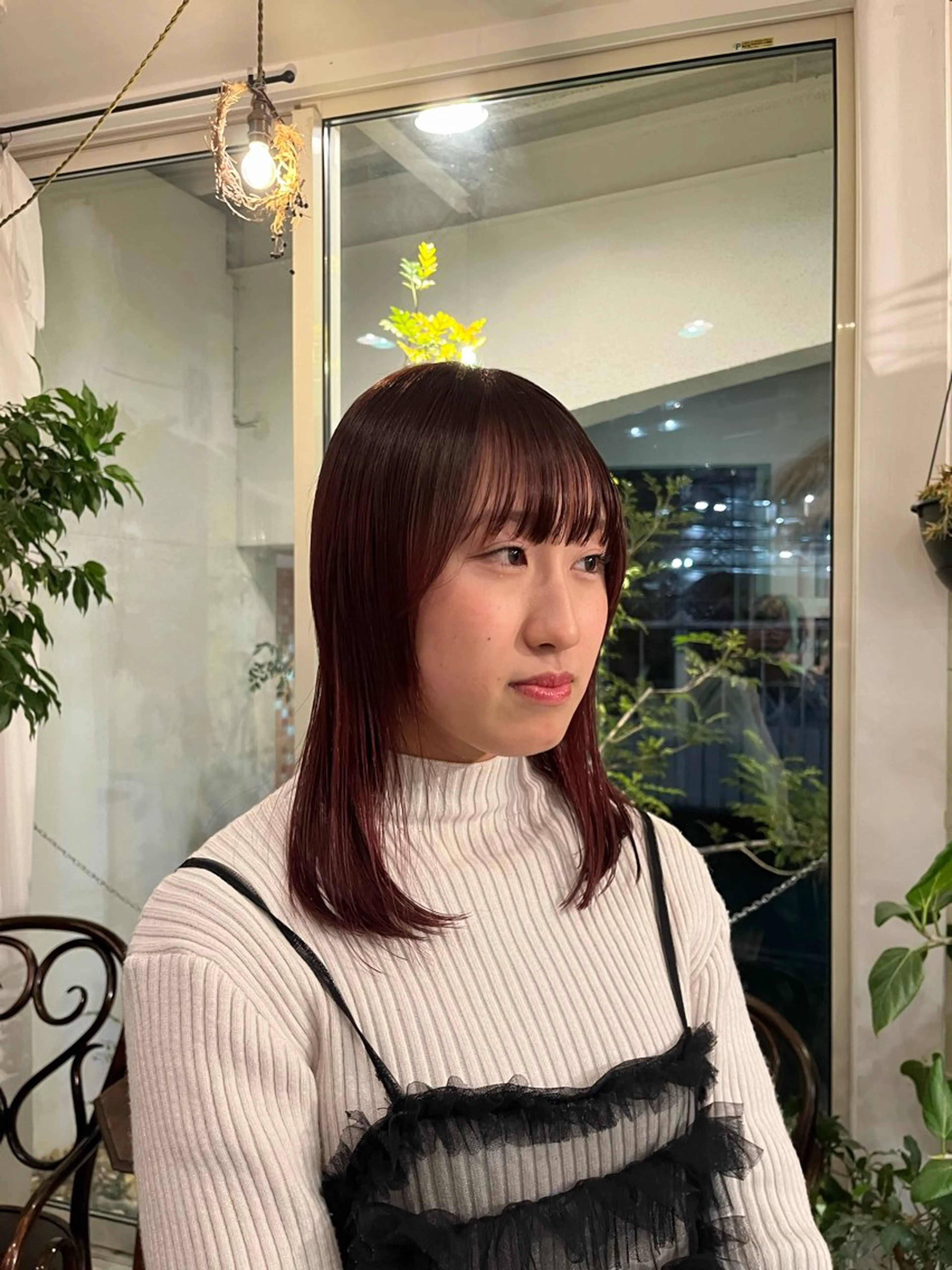 ミディアム 柴田 さくらのヘアスタイル