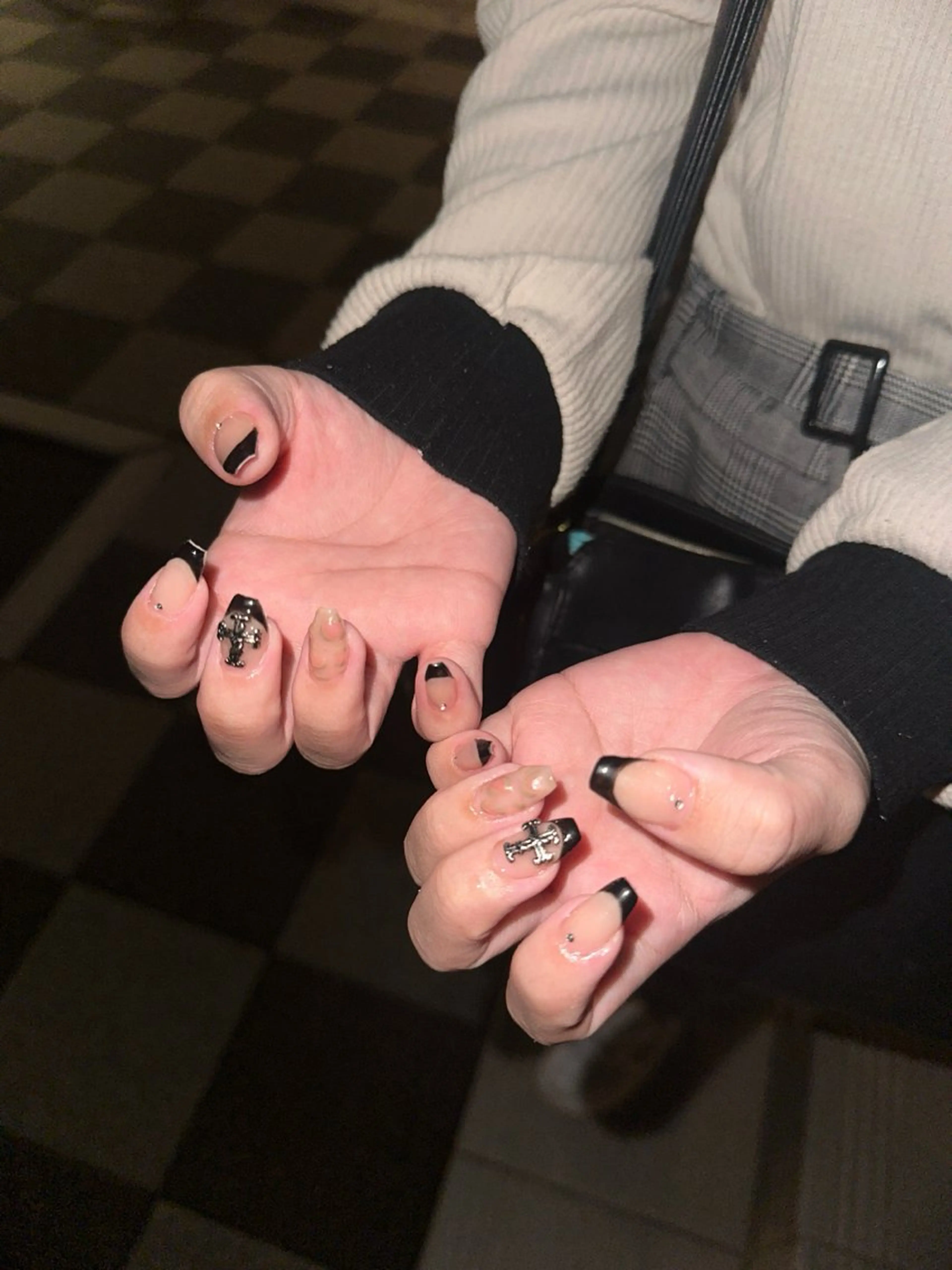 ネイル フレンチネイル ハンドネイル tee nailのネイルデザイン