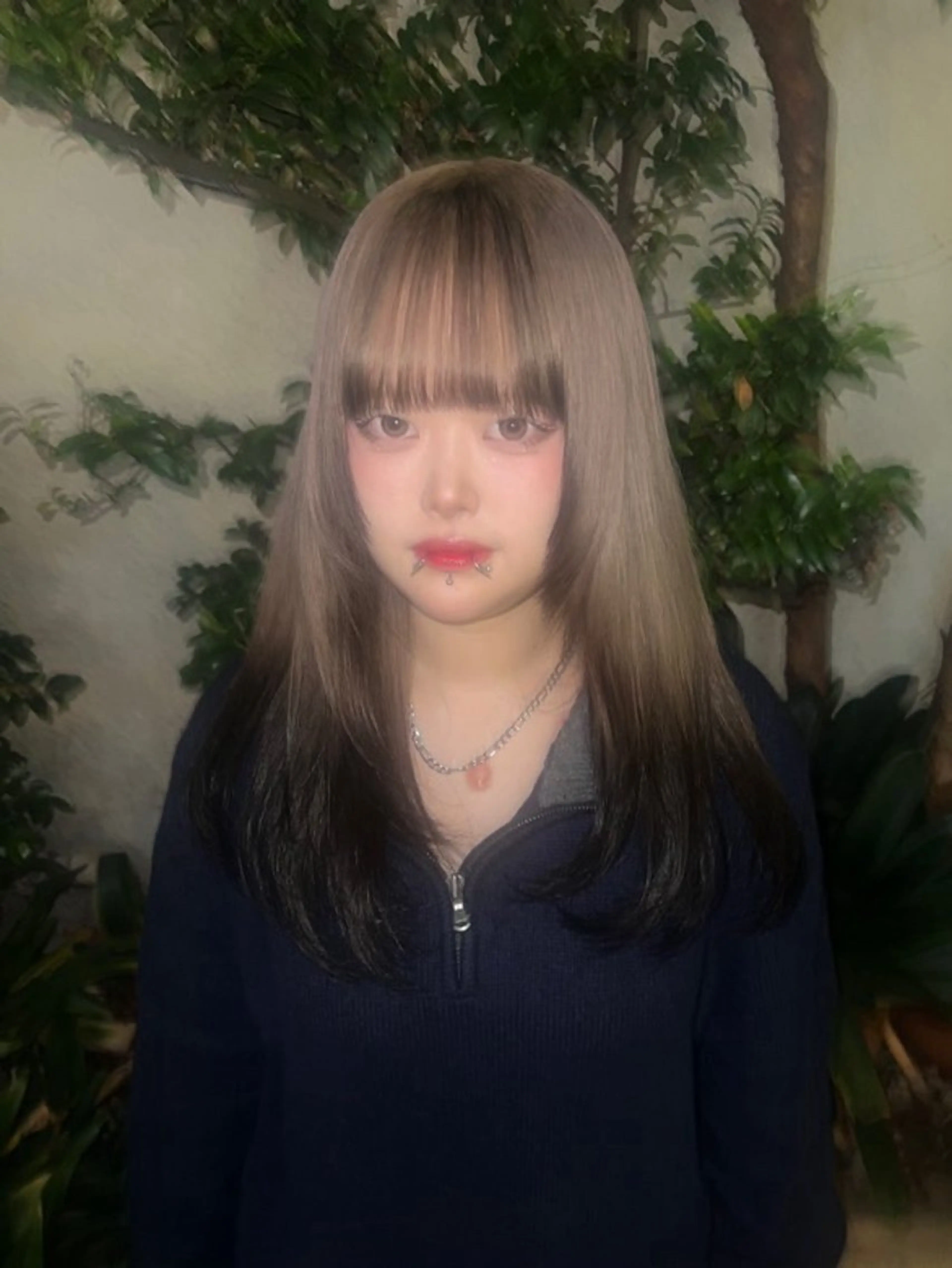 ロング ヘアカラー AIRA/ブリーチ ‪/透明感カラーのヘアスタイル