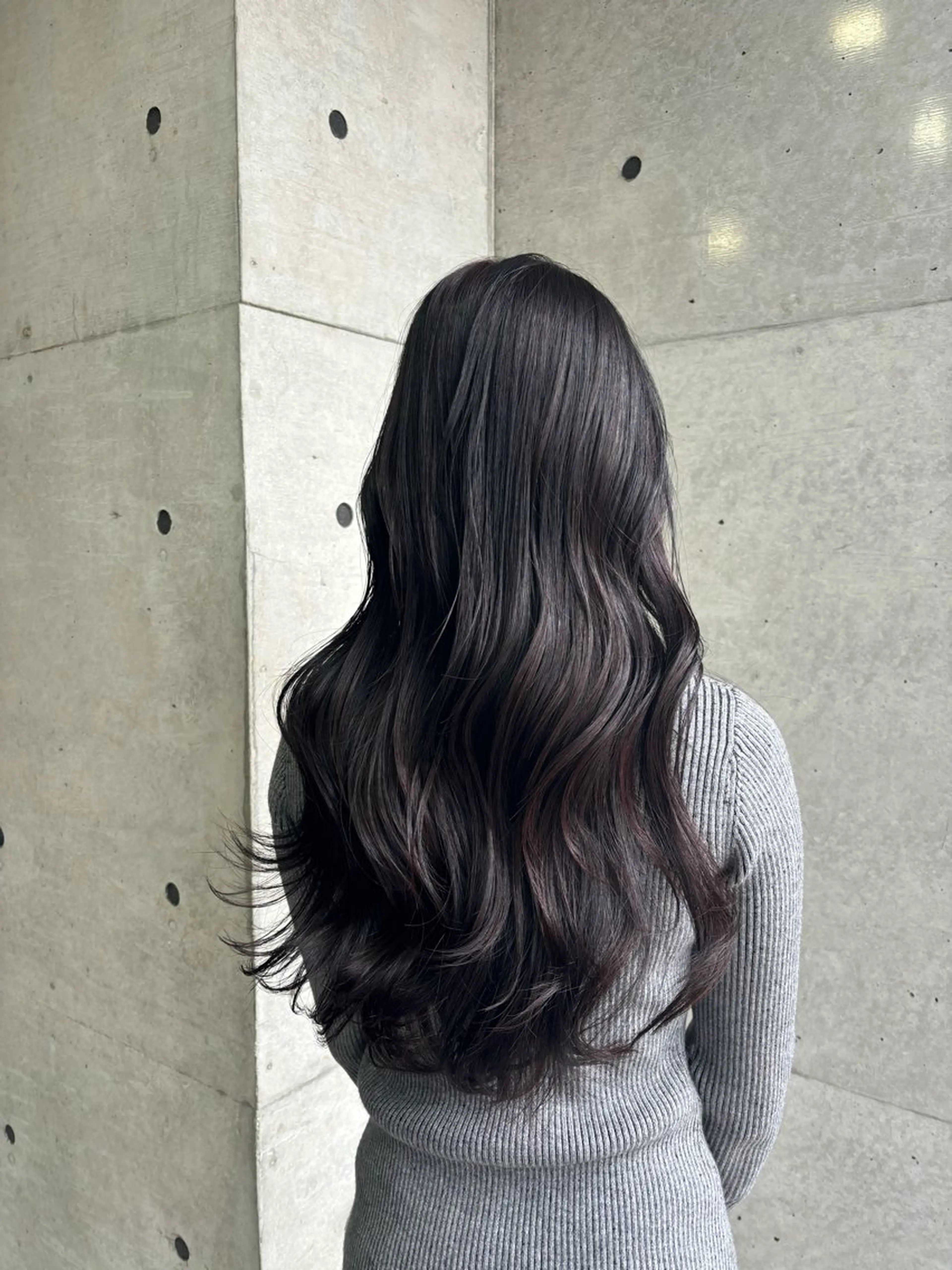 ロング カット ヘアカラー 韓国ヘア🤍 慎之介のヘアスタイル