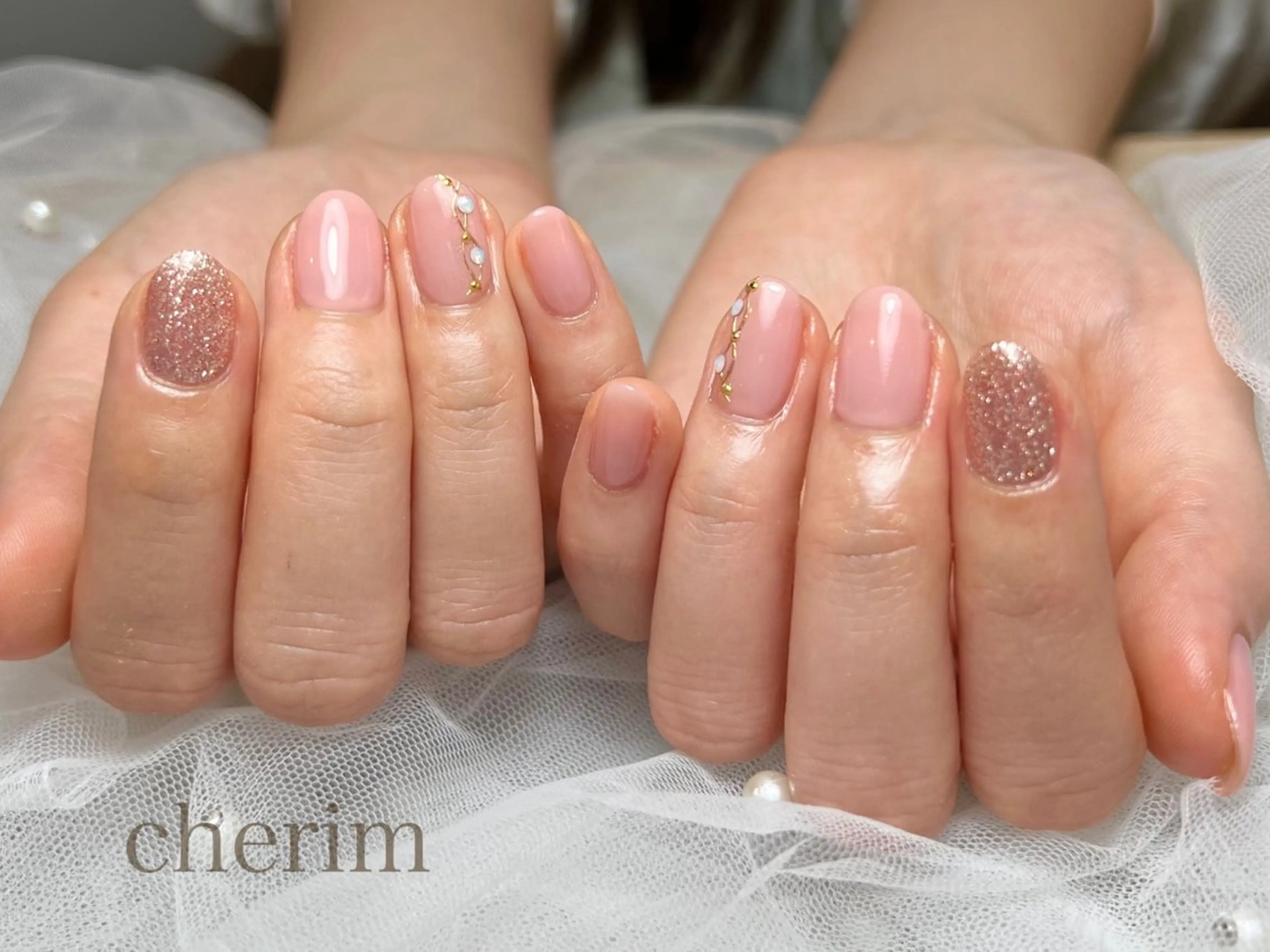 ネイル オフィスネイル nail salon Cherimのネイルデザイン