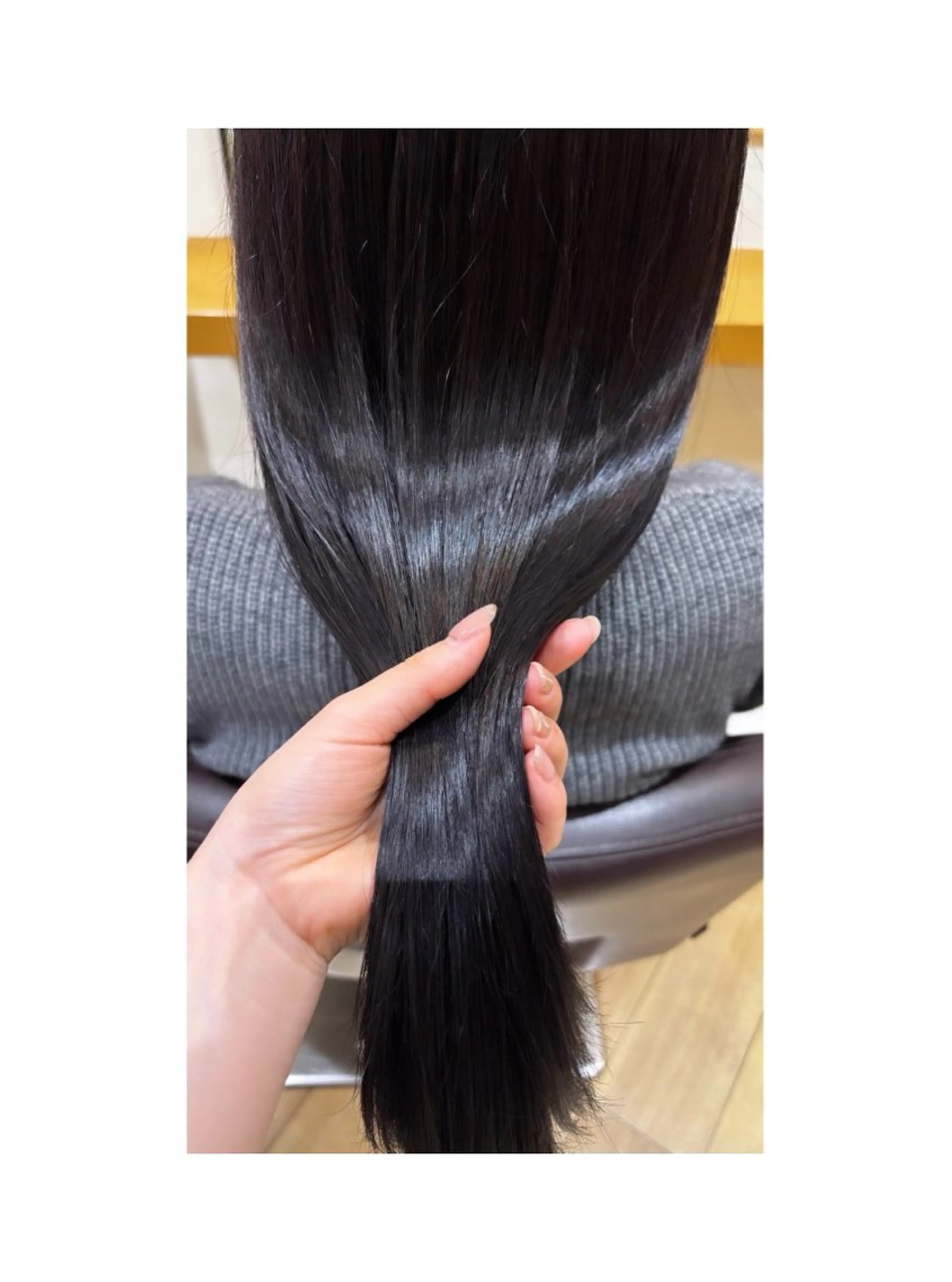 ロング カラー グレージュ ラベンダーカラー ラベンダーグレージュ ラベンダーグレー ヘアカラー トリートメント 柔らか透明感カラー/ 麗美🎀🐈‍⬛のヘアスタイル