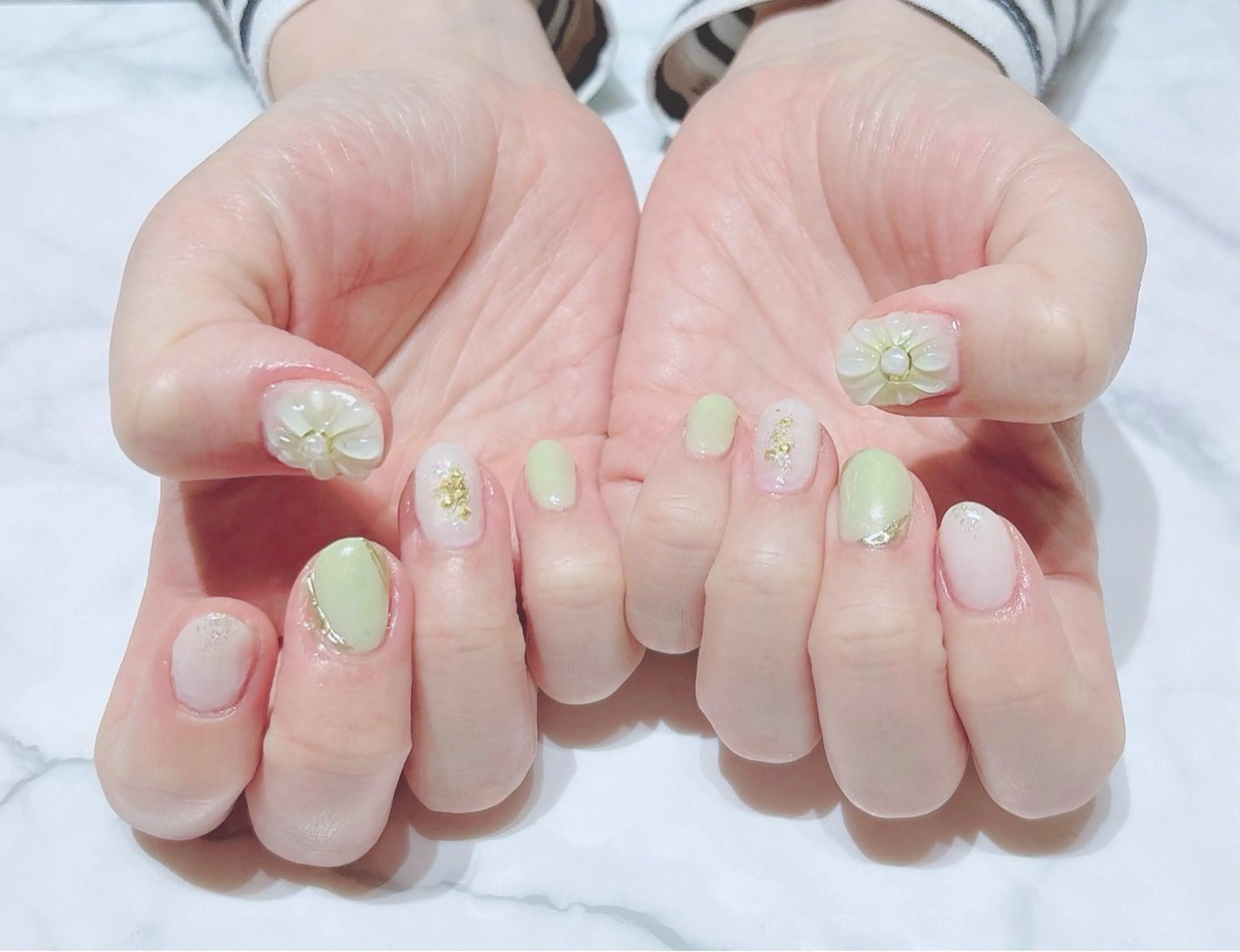 ネイル 持ち込み ネイルサロン Belleのネイルデザイン