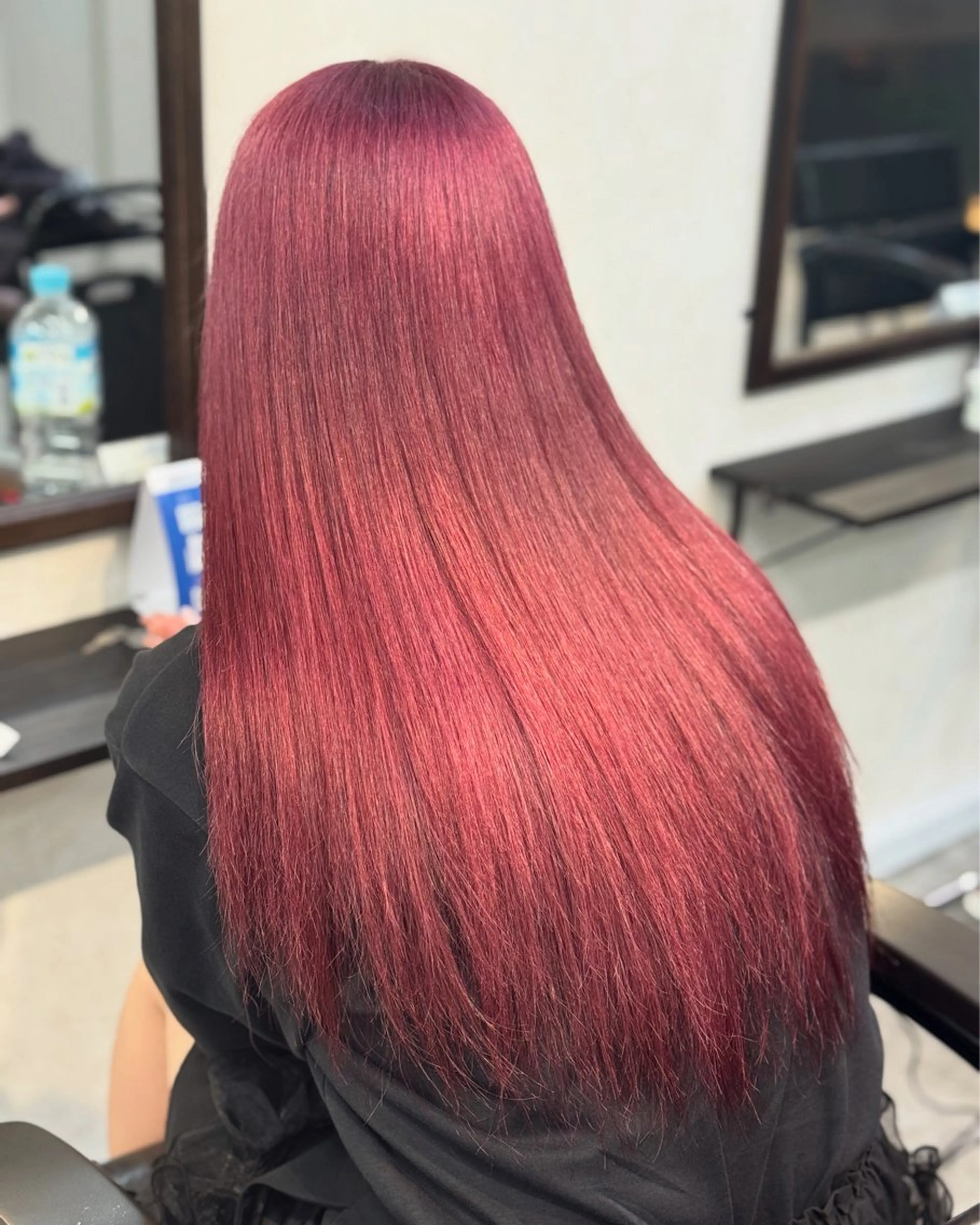 ロング カラー バレイヤージュ ブリーチ ハイトーンカラー エクステ レイヤーカット カット ヘアカラー トリートメント ショーヤ/ブリーチ /エクステのヘアスタイル