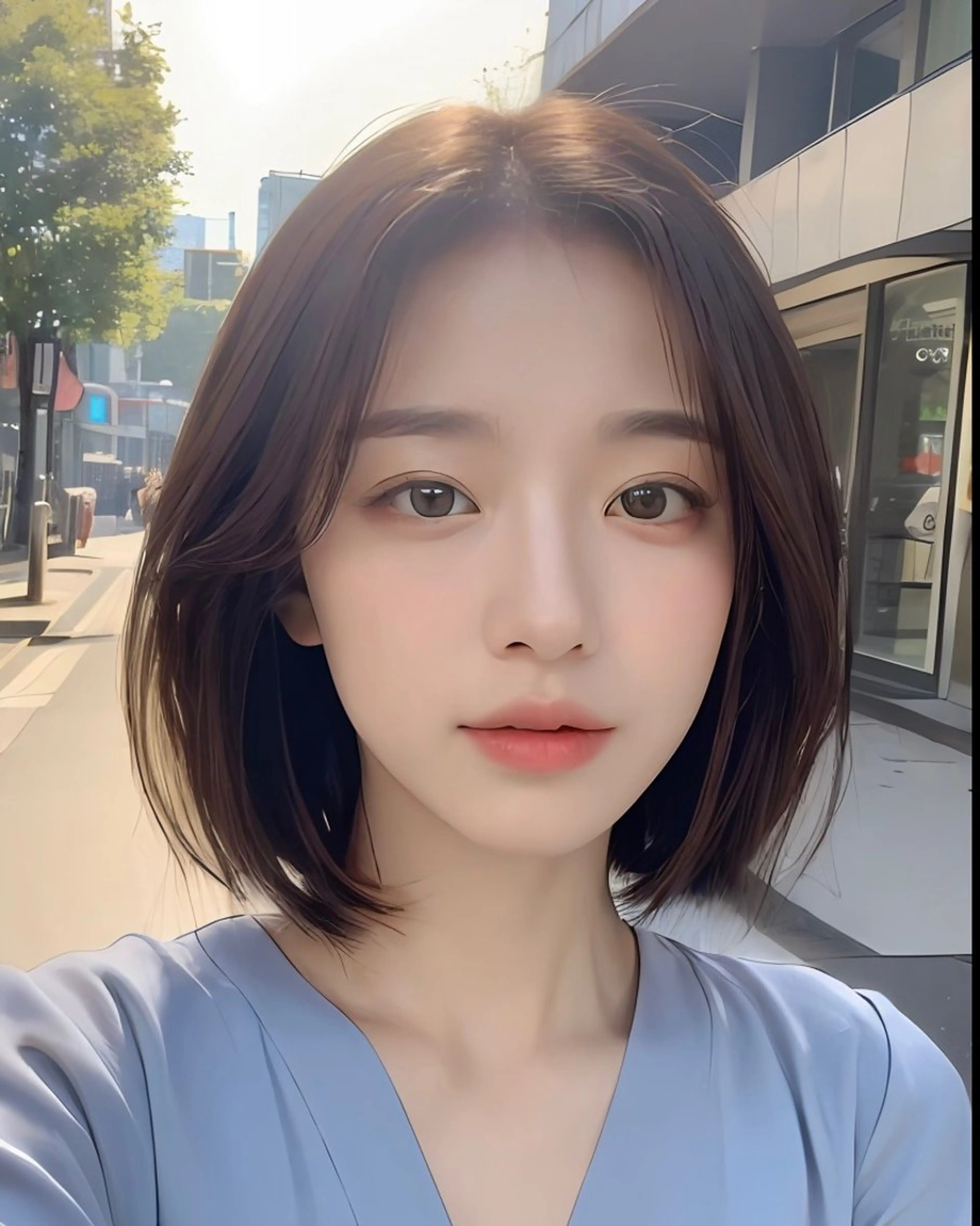 ミディアム カット ヘアカラー トリートメント 市原 大翼のヘアスタイル