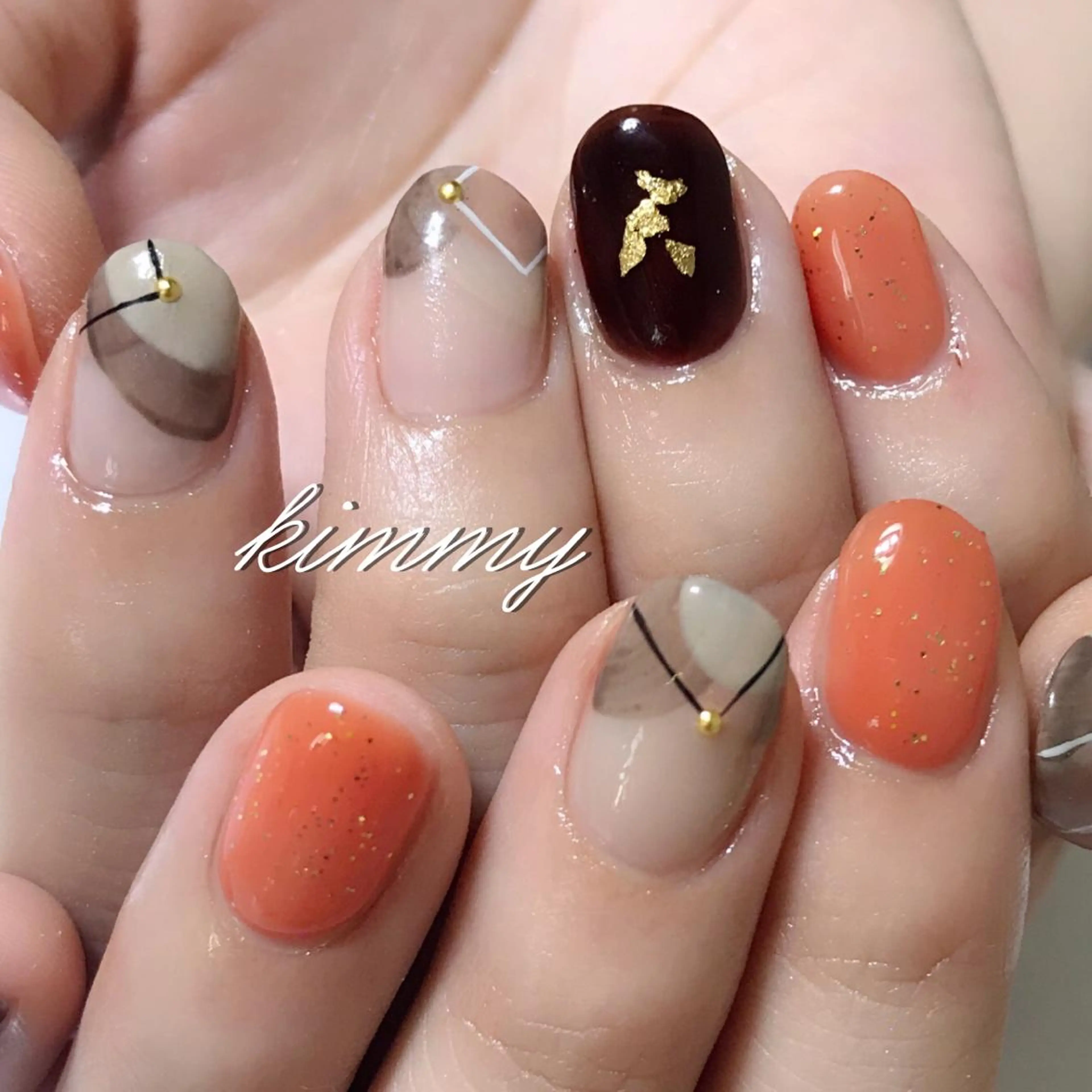 ネイル ハンドネイル kimmy nailsのネイルデザイン