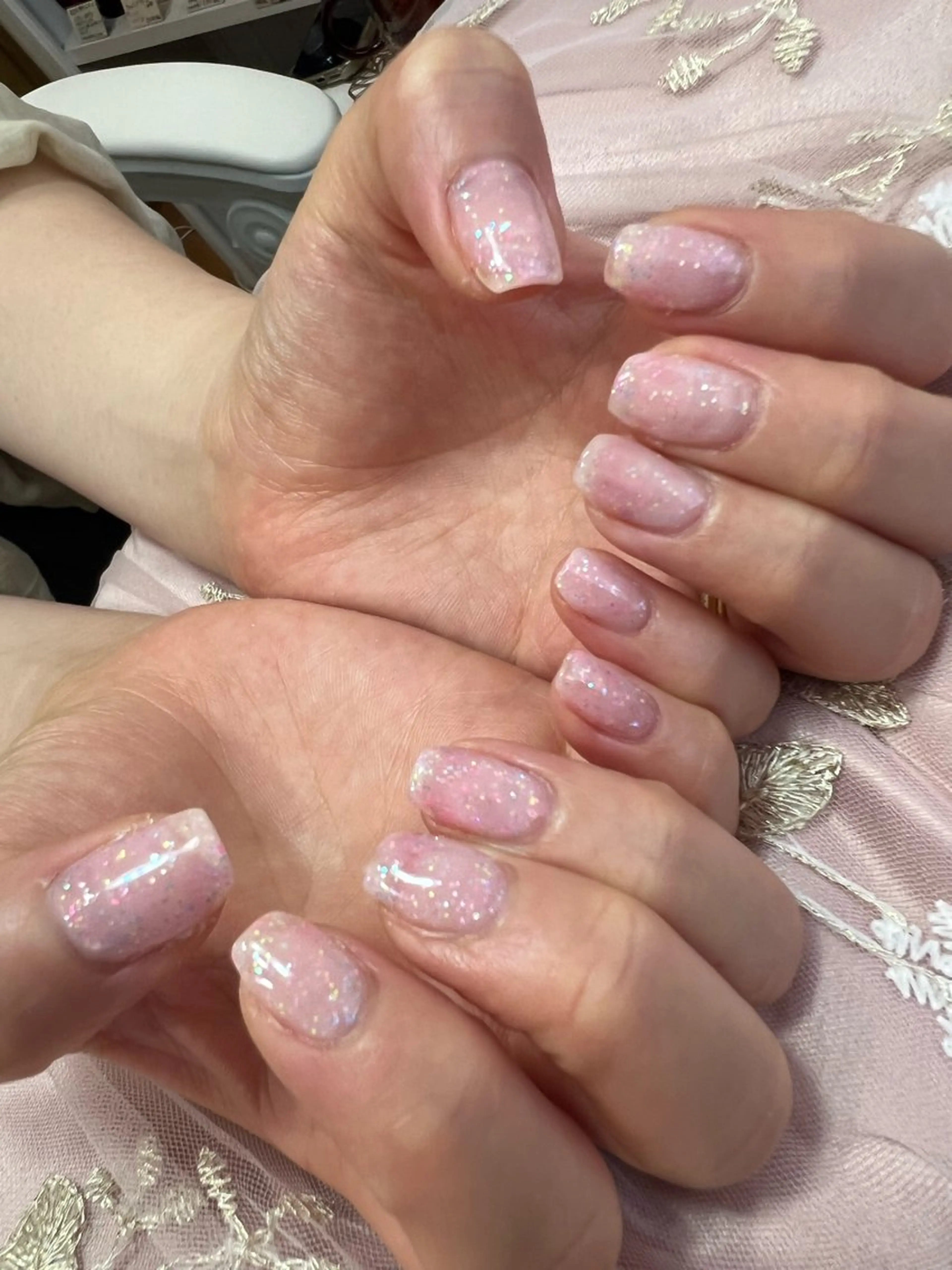 ネイル ラメ(グリッター) Luminous ⭐︎のネイルデザイン