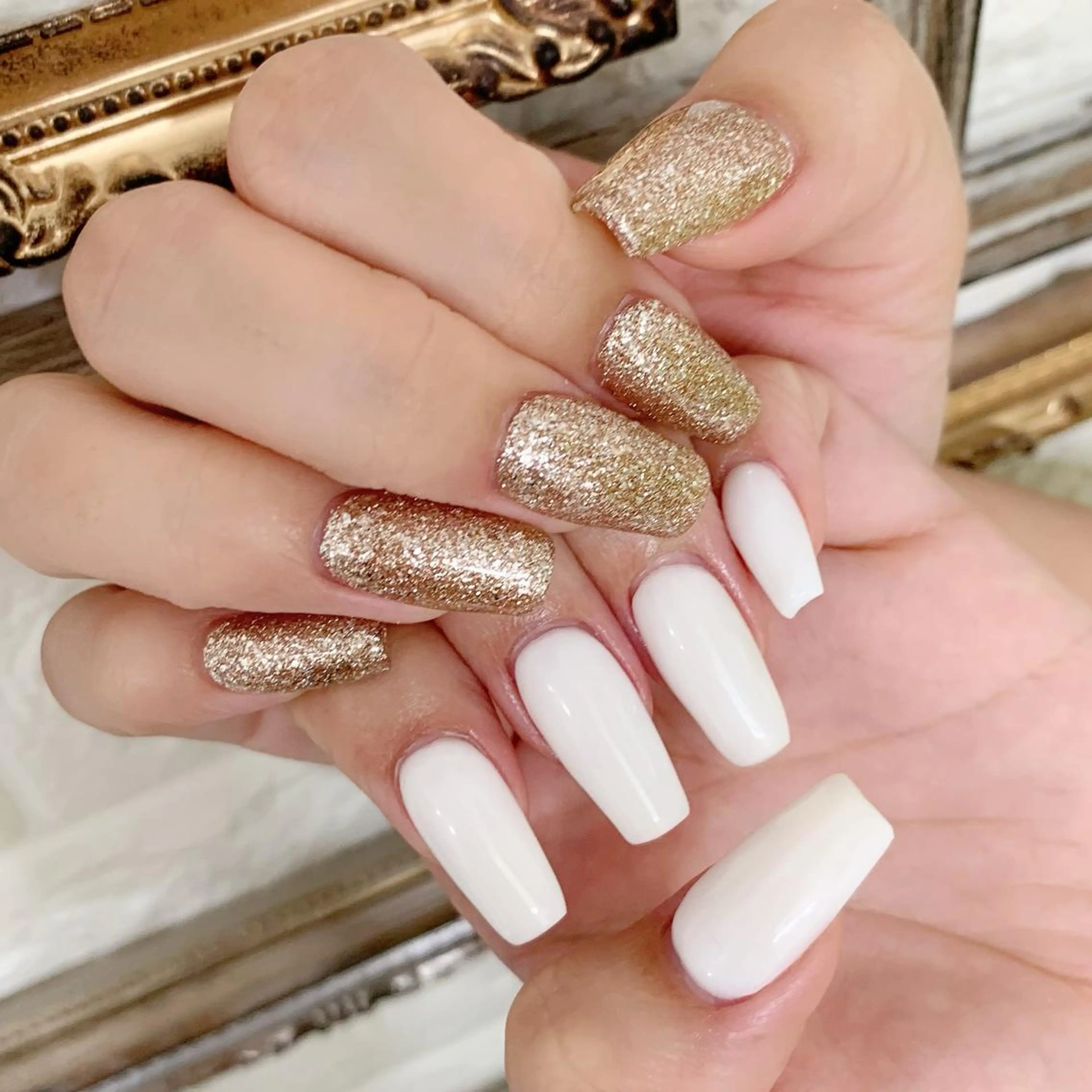 ネイル ワンカラーネイル スカルプネイル 山田 真里のネイルデザイン