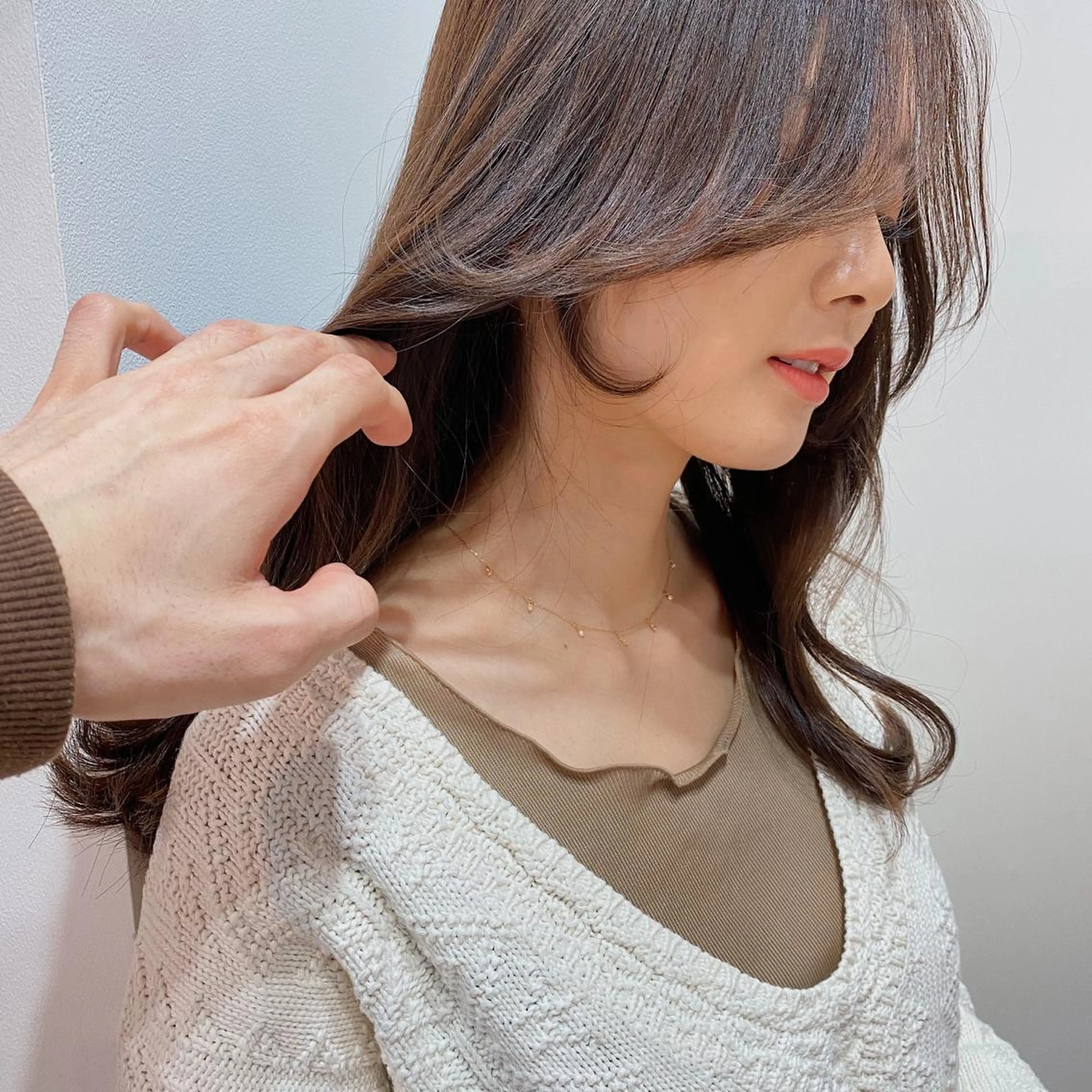 【 顔周り特化！】似合わせカット+クイックトリートメント付き💕の写真