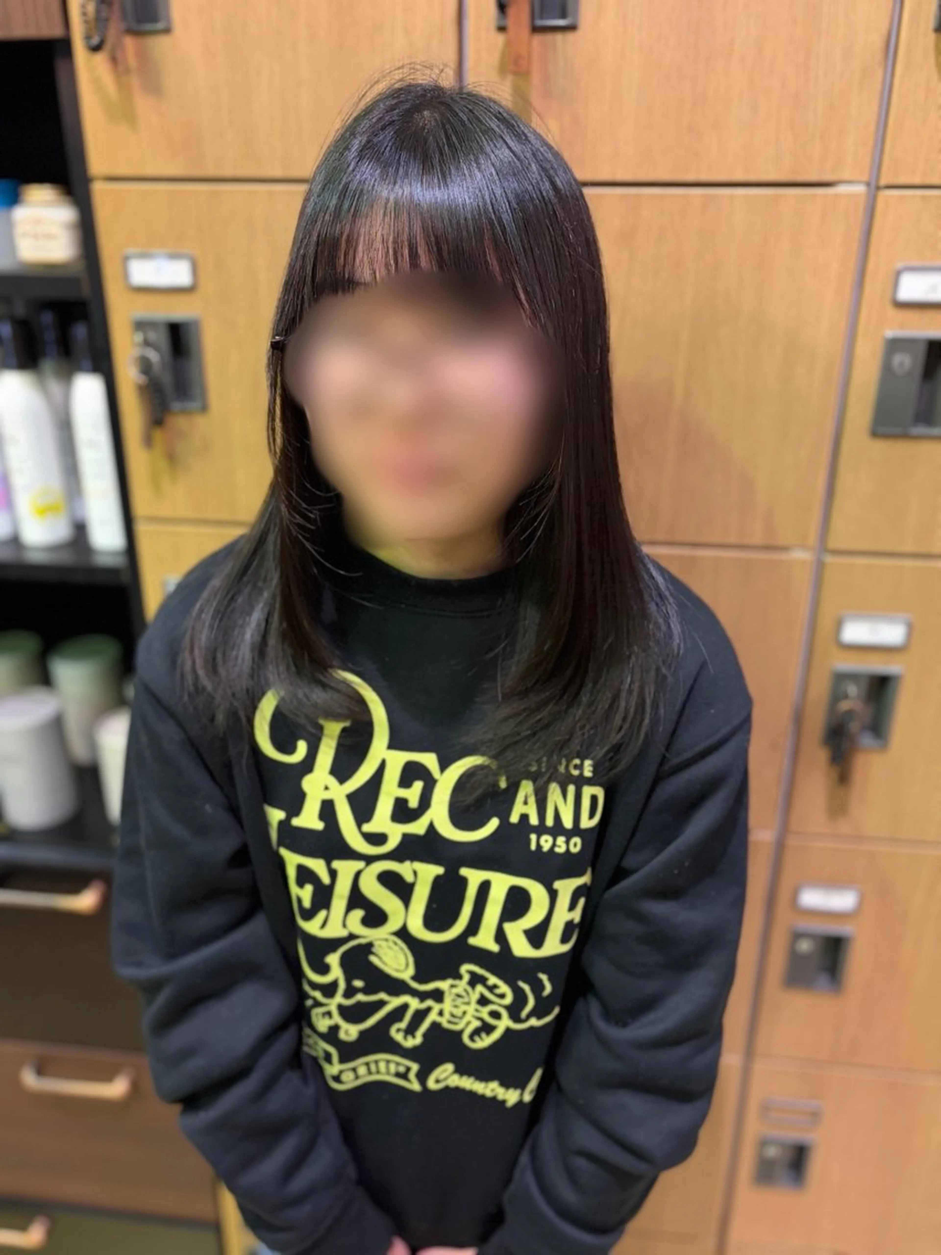 セミロング カット 岡山レイヤーカット/ 髪質改善/松島大己のヘアスタイル