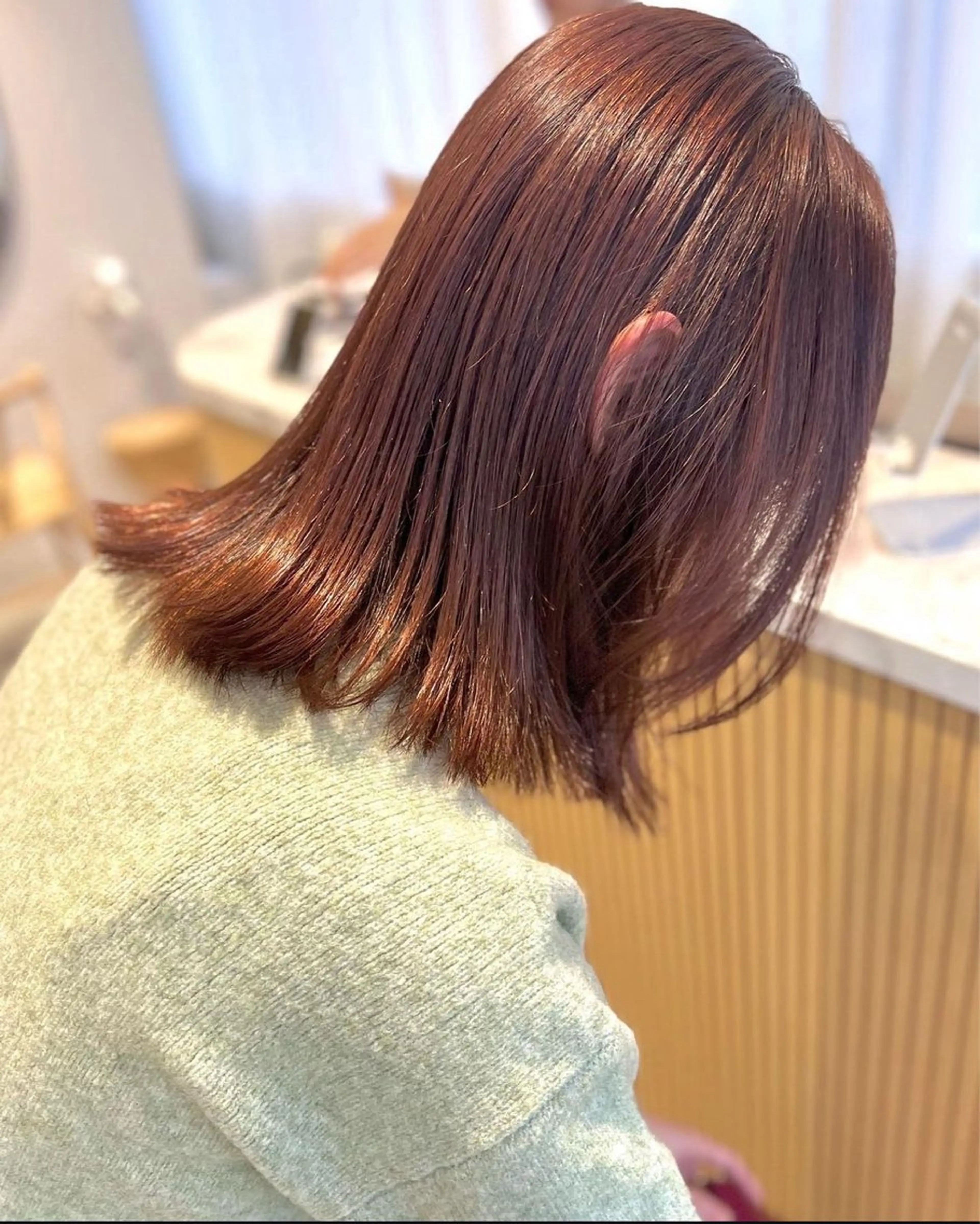 ミディアム 髪質改善ストレート Airi🪽🫧のヘアスタイル